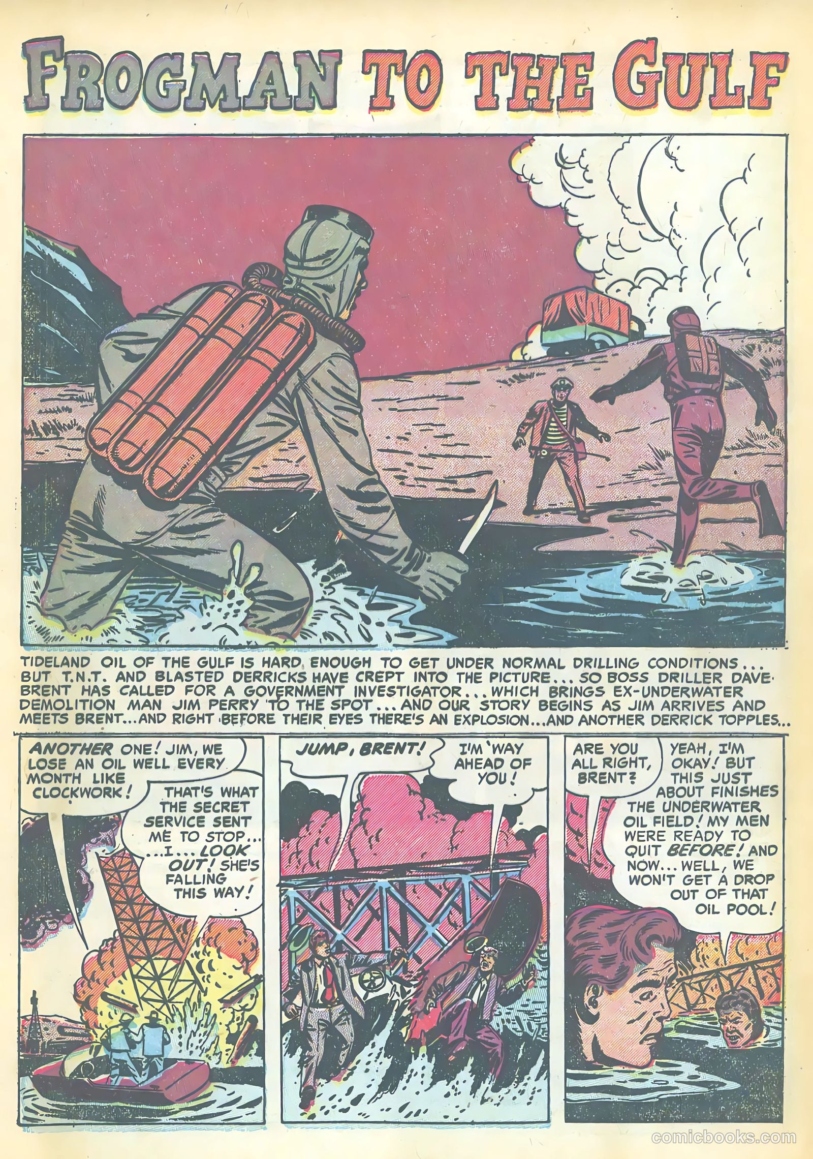 Frogman #7 (1953) — page 28 of 36