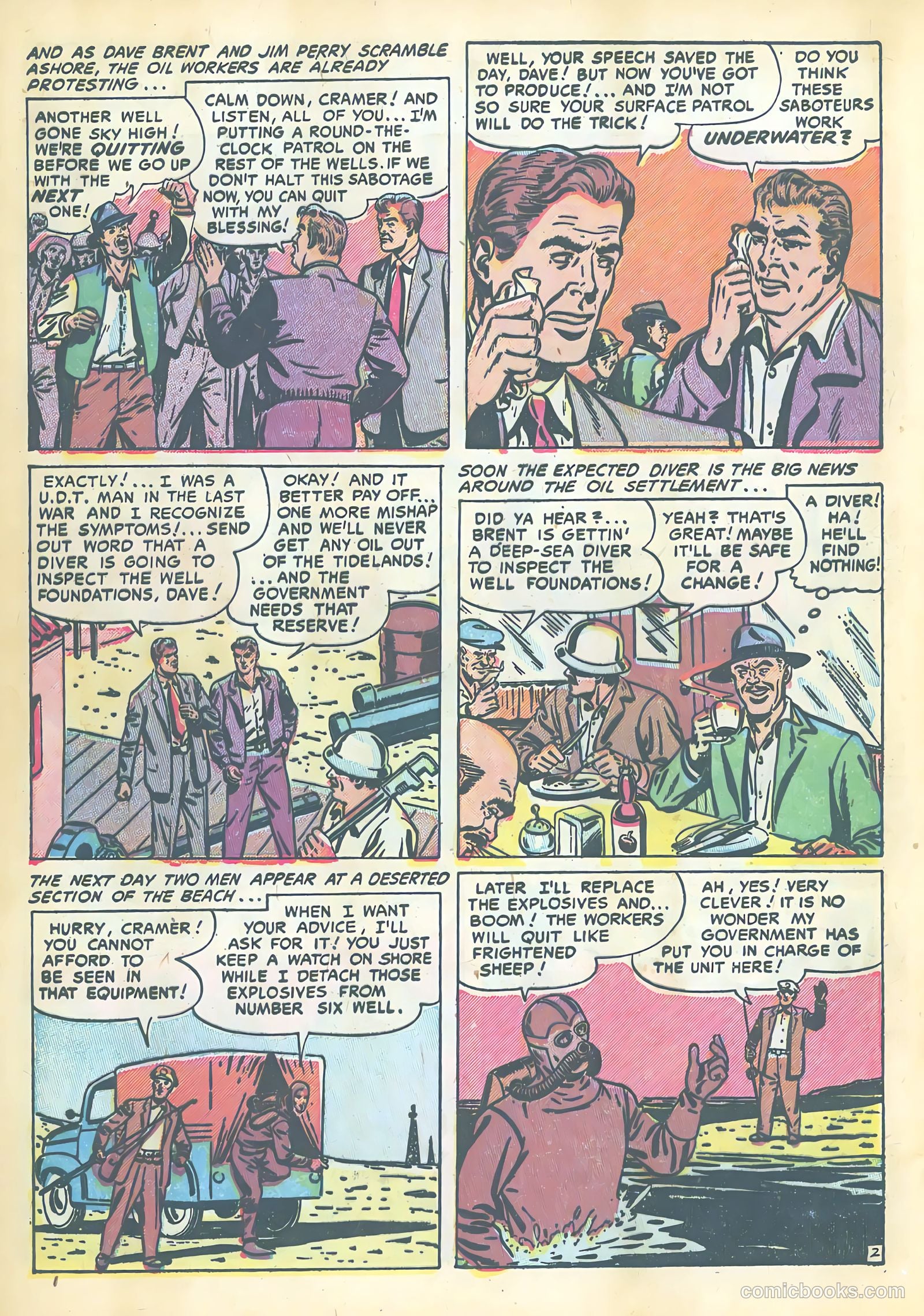 Frogman #7 (1953) — page 29 of 36