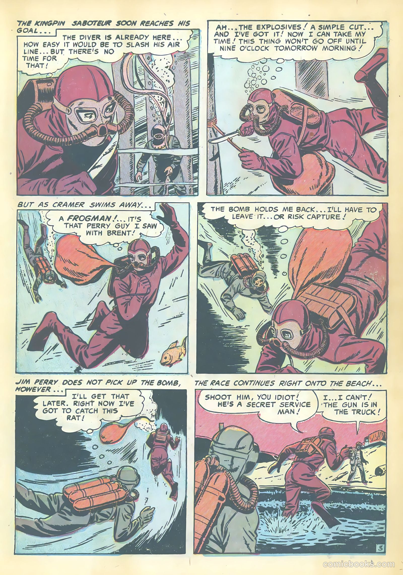 Frogman #7 (1953) — page 30 of 36