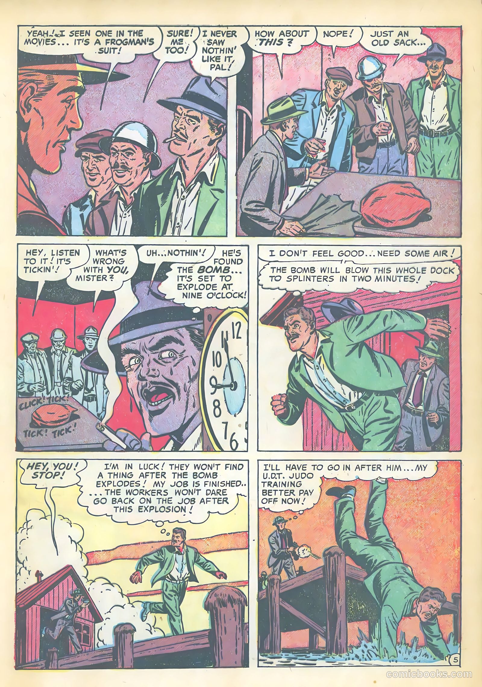 Frogman #7 (1953) — page 32 of 36