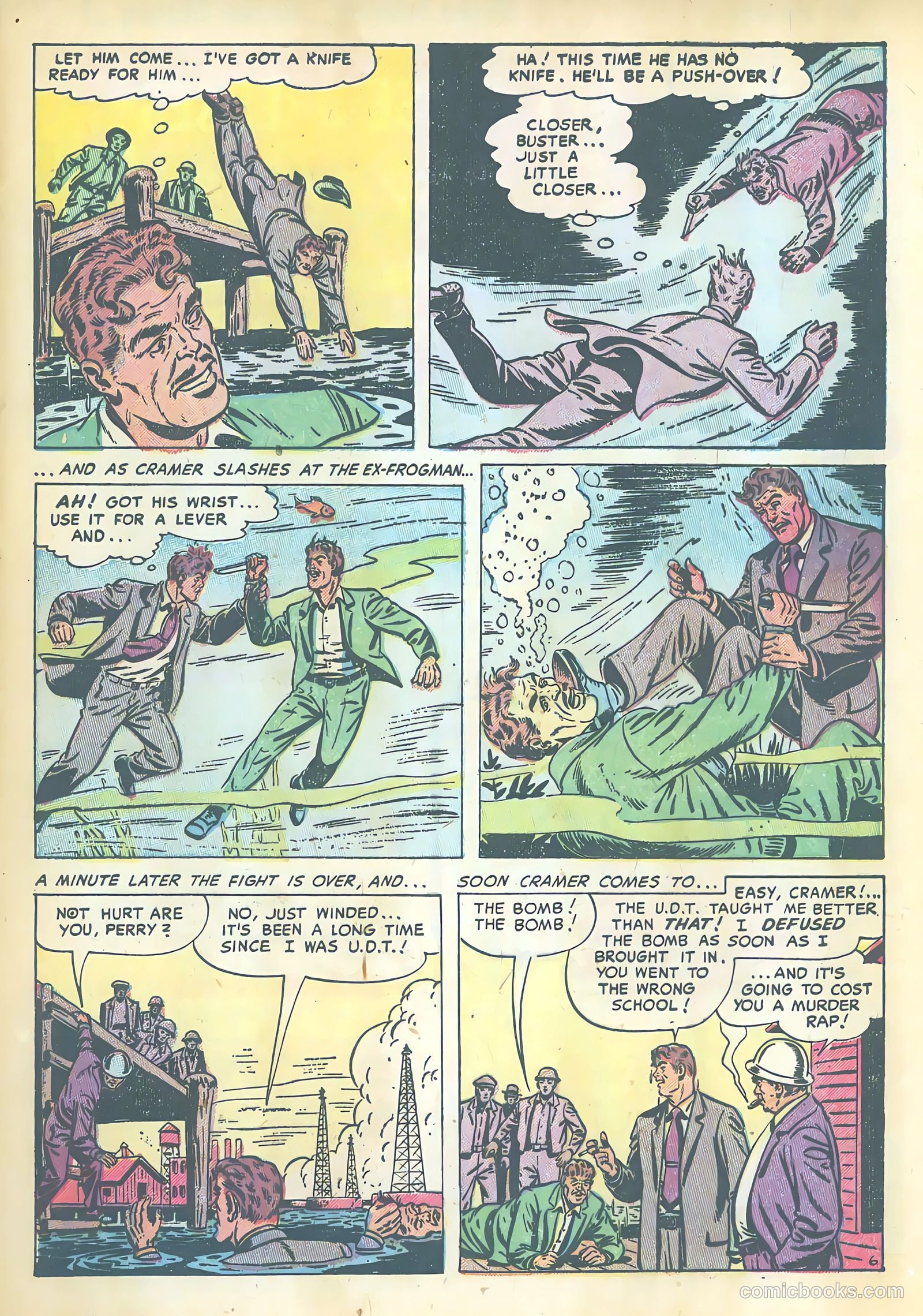 Frogman #7 (1953) — page 33 of 36