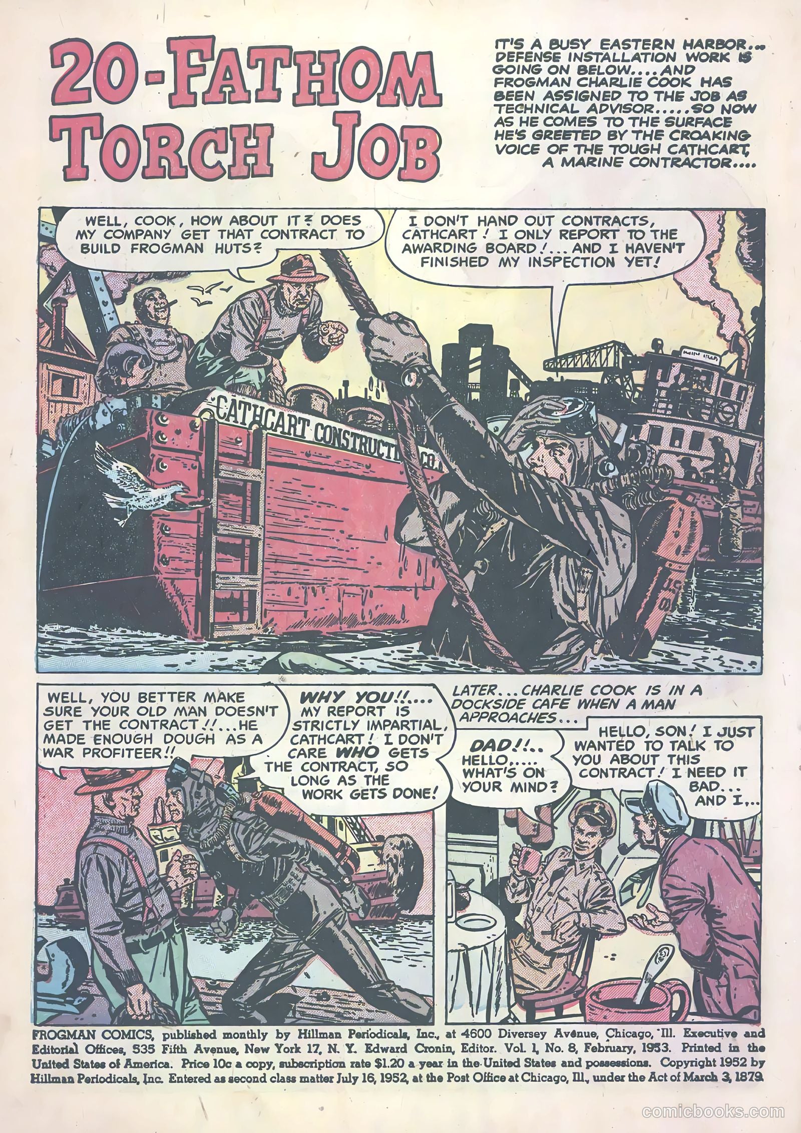 Frogman #8 (1933) — page 3 of 36