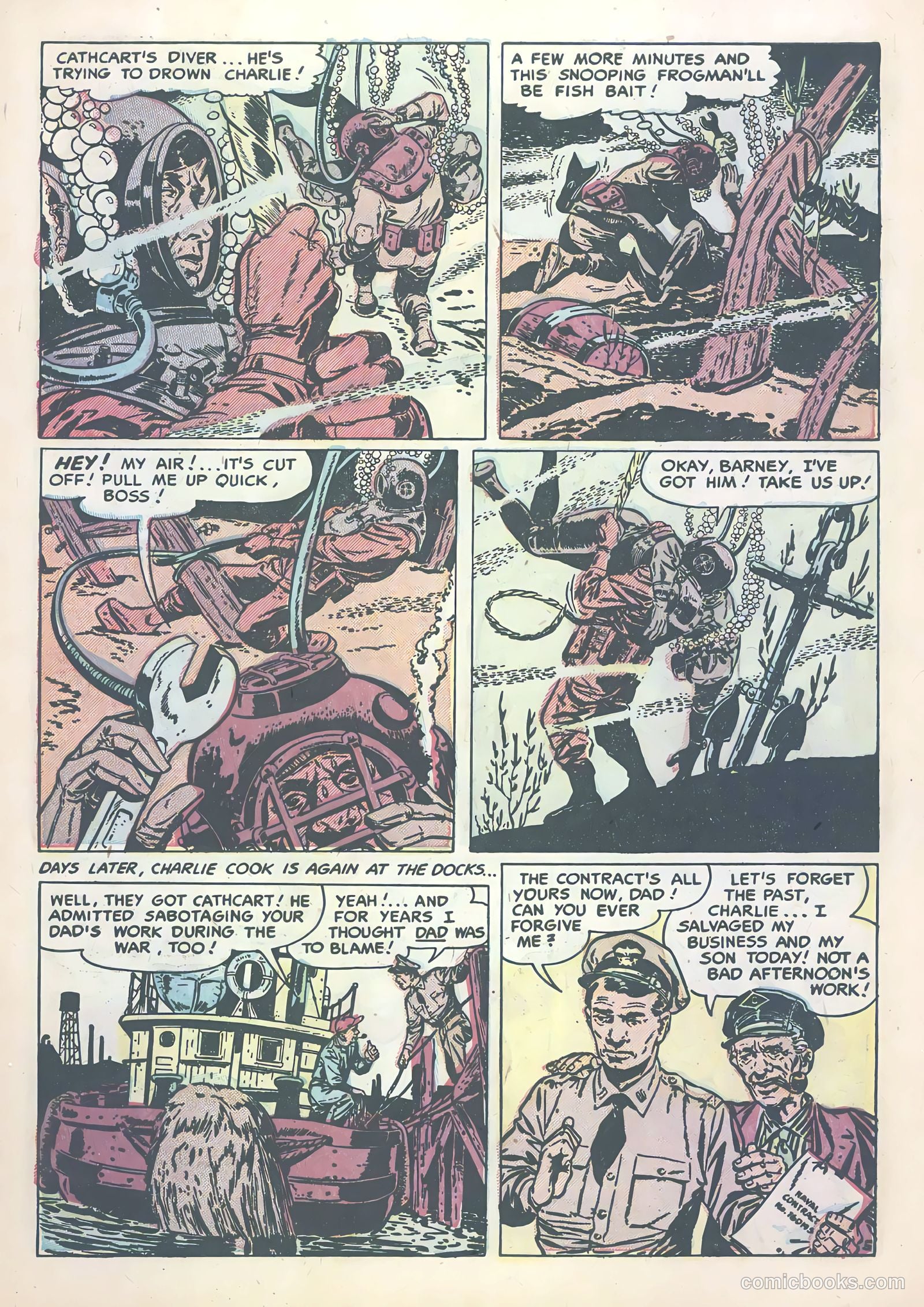 Frogman #8 (1933) — page 7 of 36