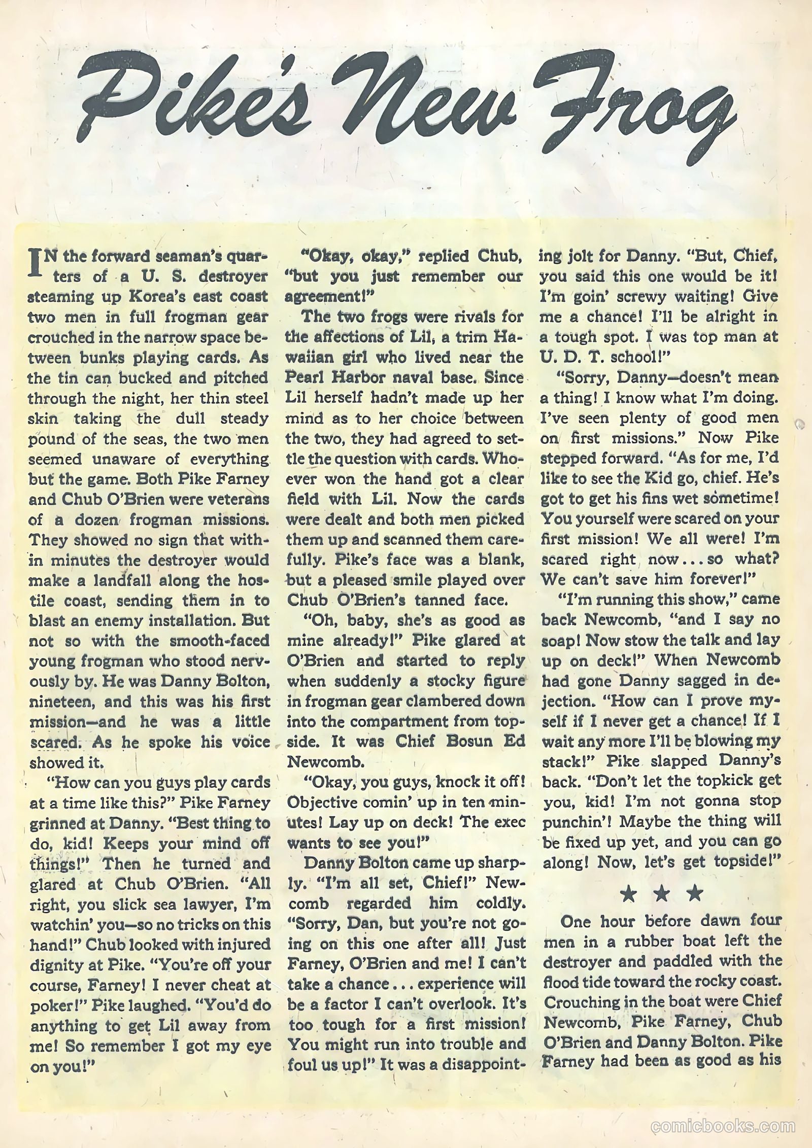 Frogman #8 (1933) — page 20 of 36