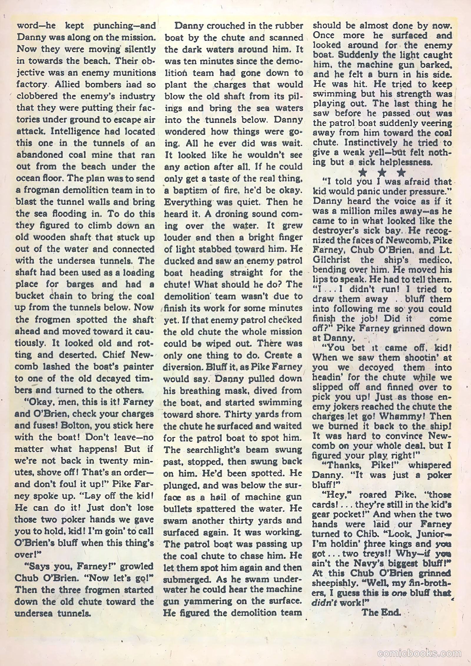 Frogman #8 (1933) — page 21 of 36