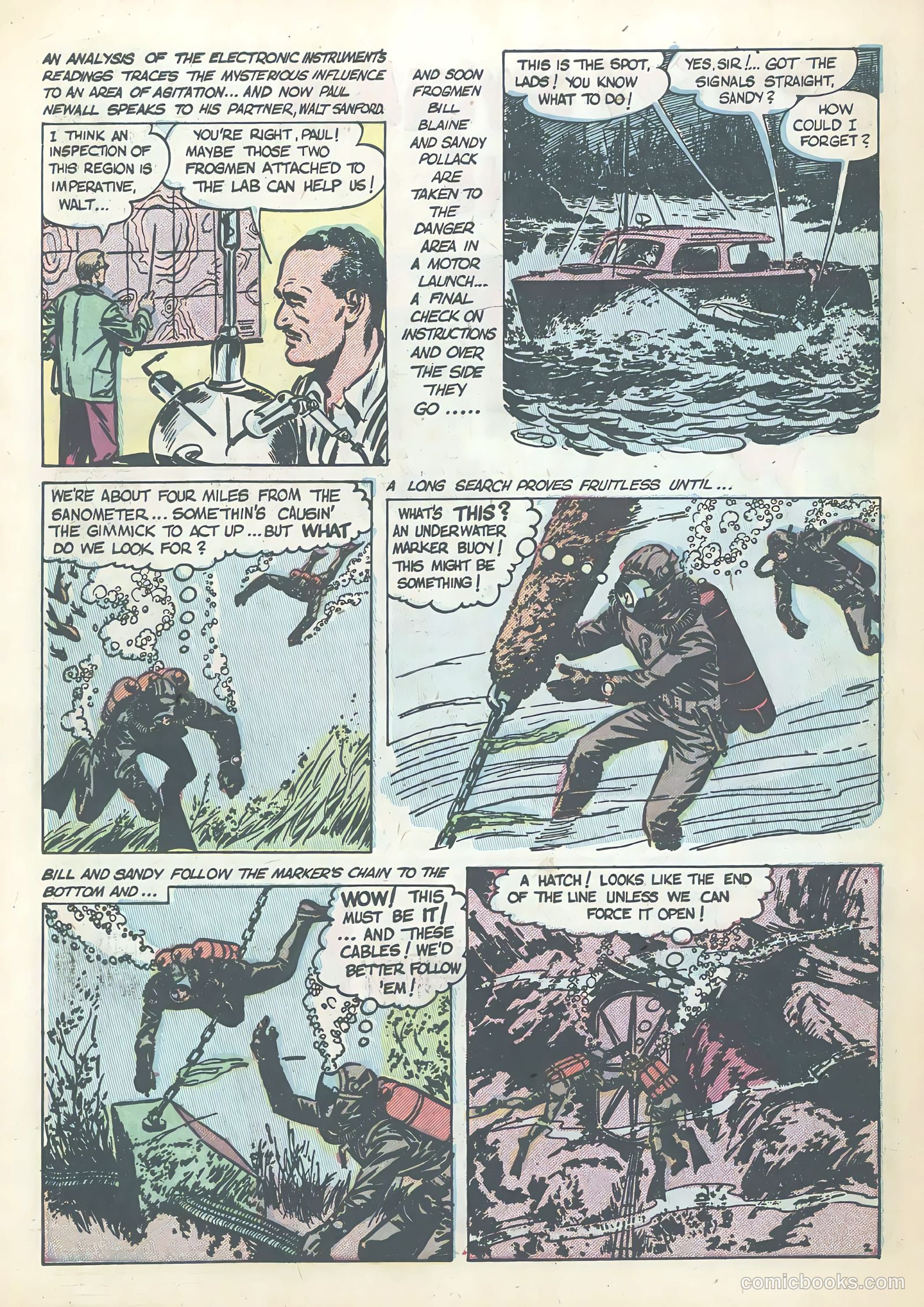 Frogman #8 (1933) — page 30 of 36