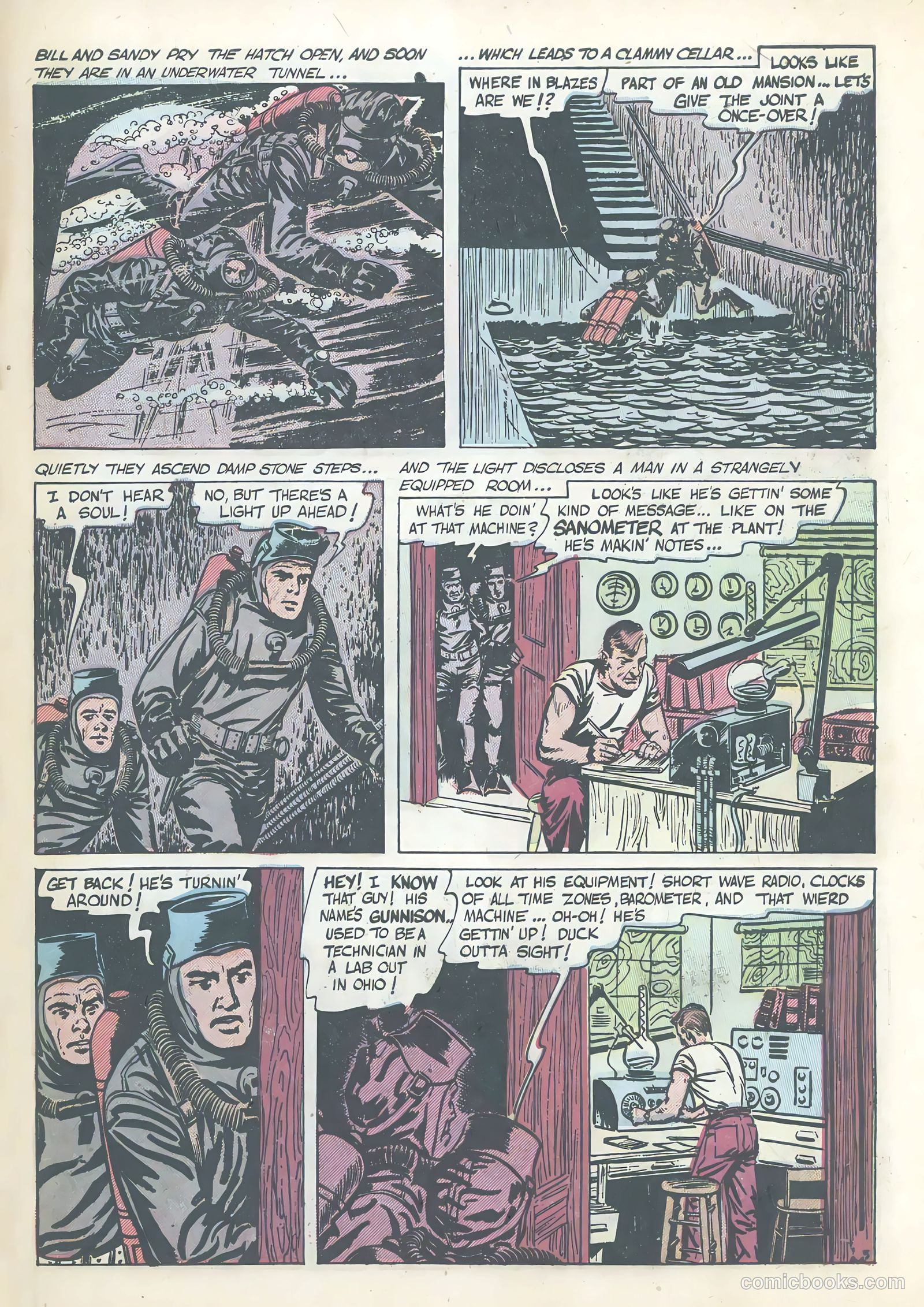Frogman #8 (1933) — page 31 of 36