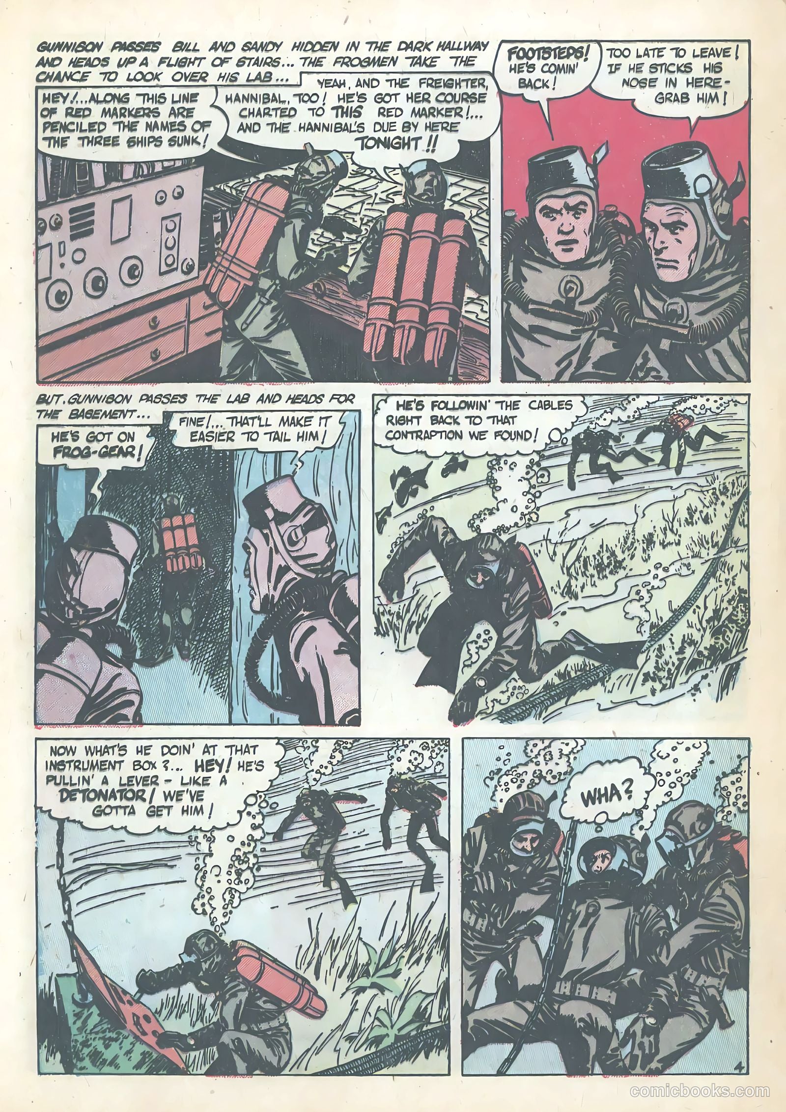 Frogman #8 (1933) — page 32 of 36