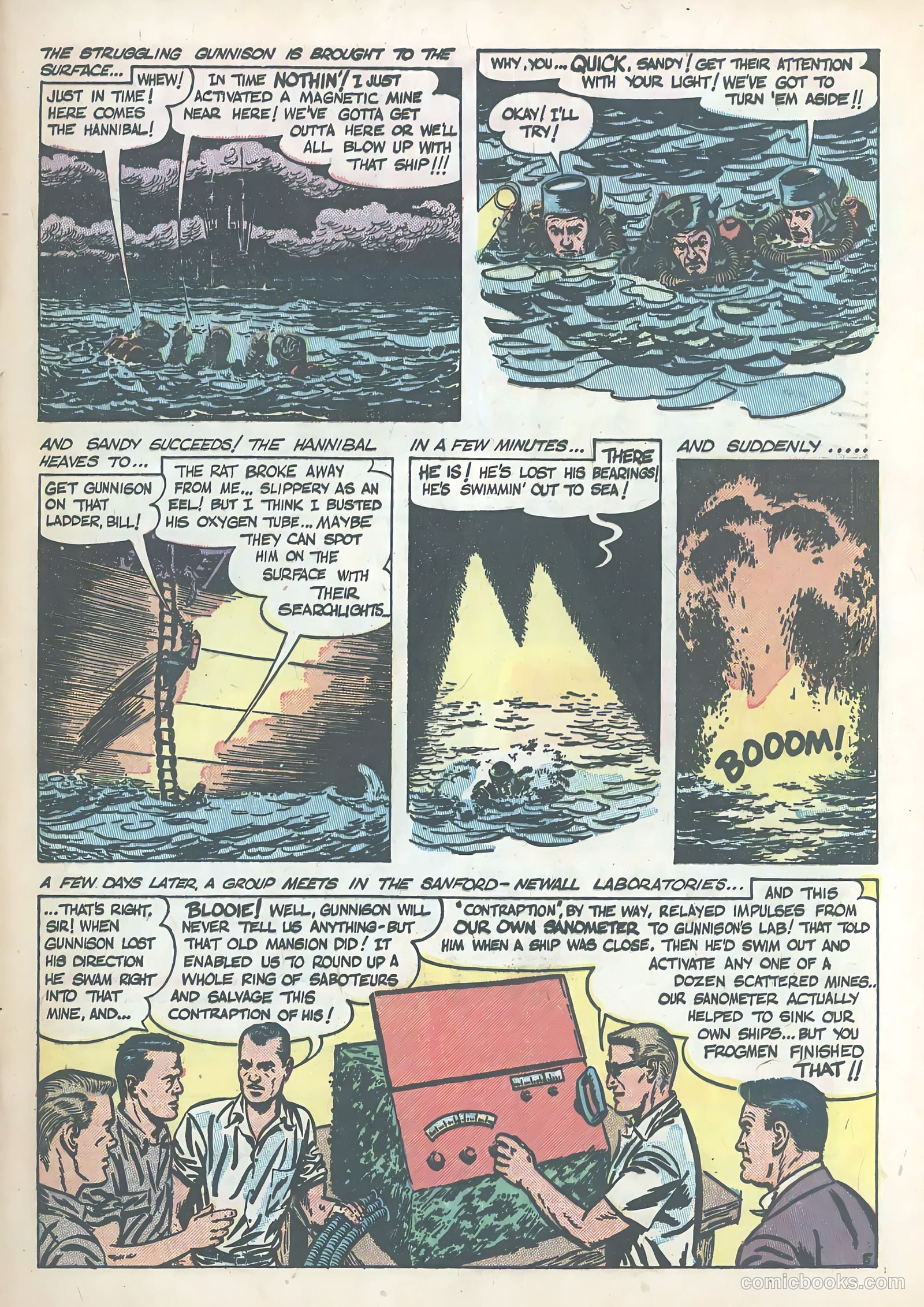 Frogman #8 (1933) — page 33 of 36