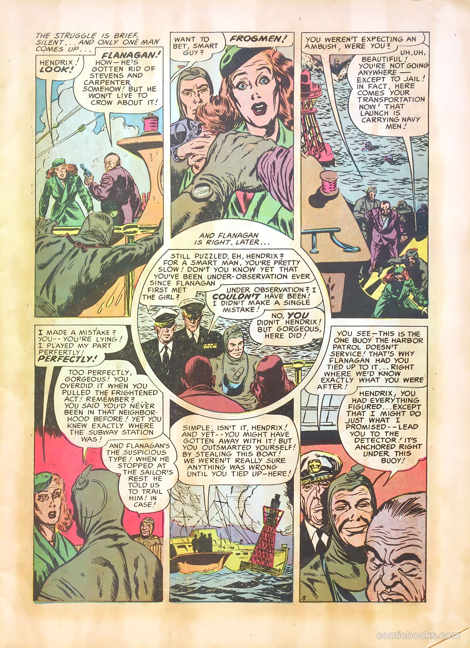 Frogman #9 (1953) — page 7 of 36