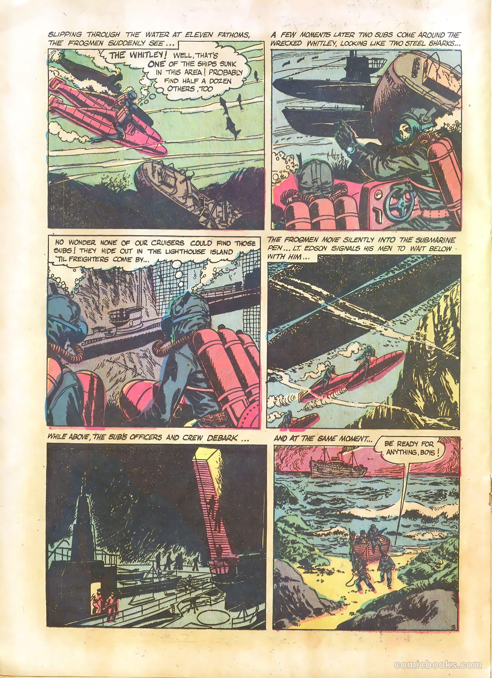 Frogman #9 (1953) — page 24 of 36