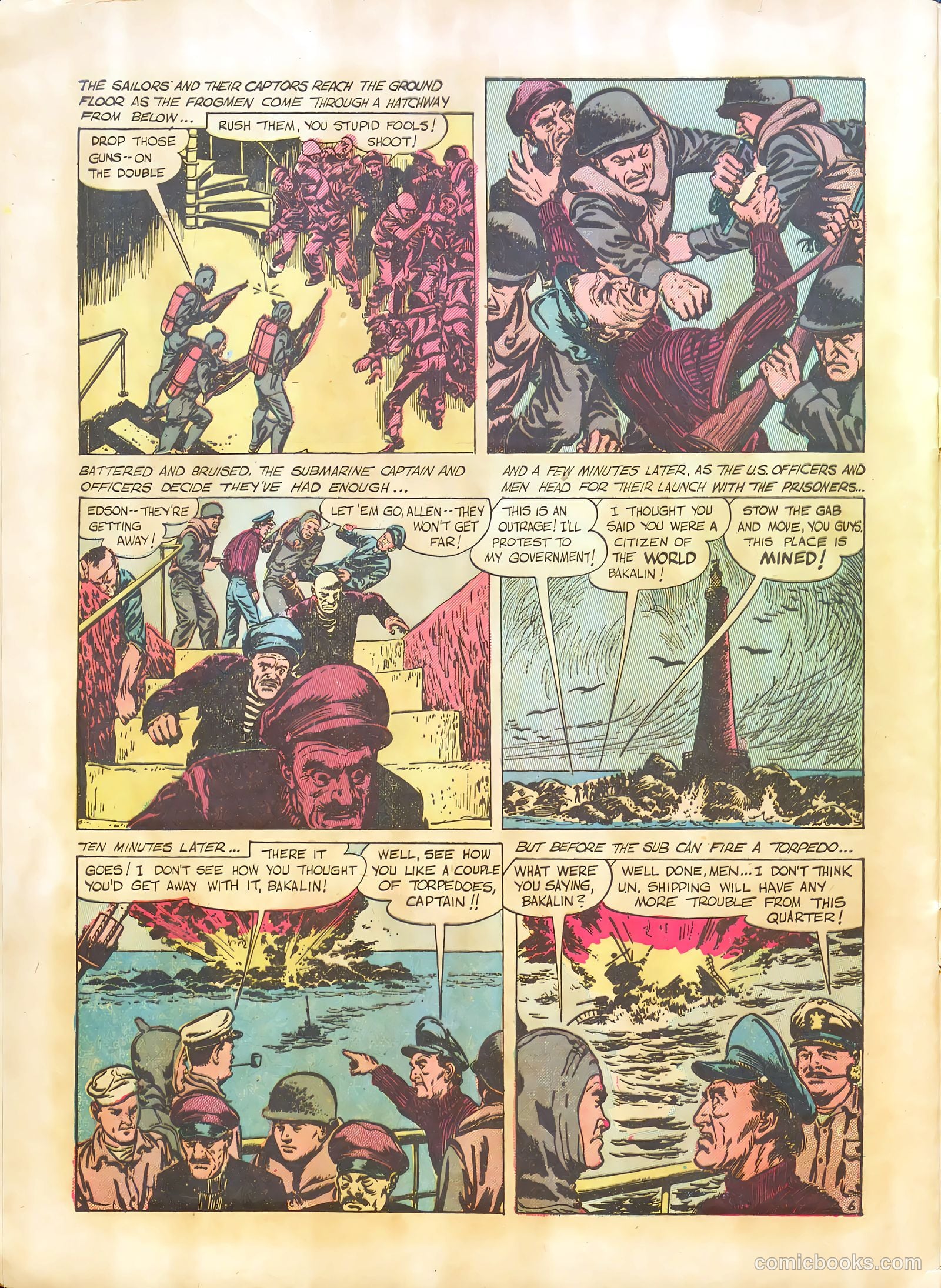 Frogman #9 (1953) — page 28 of 36