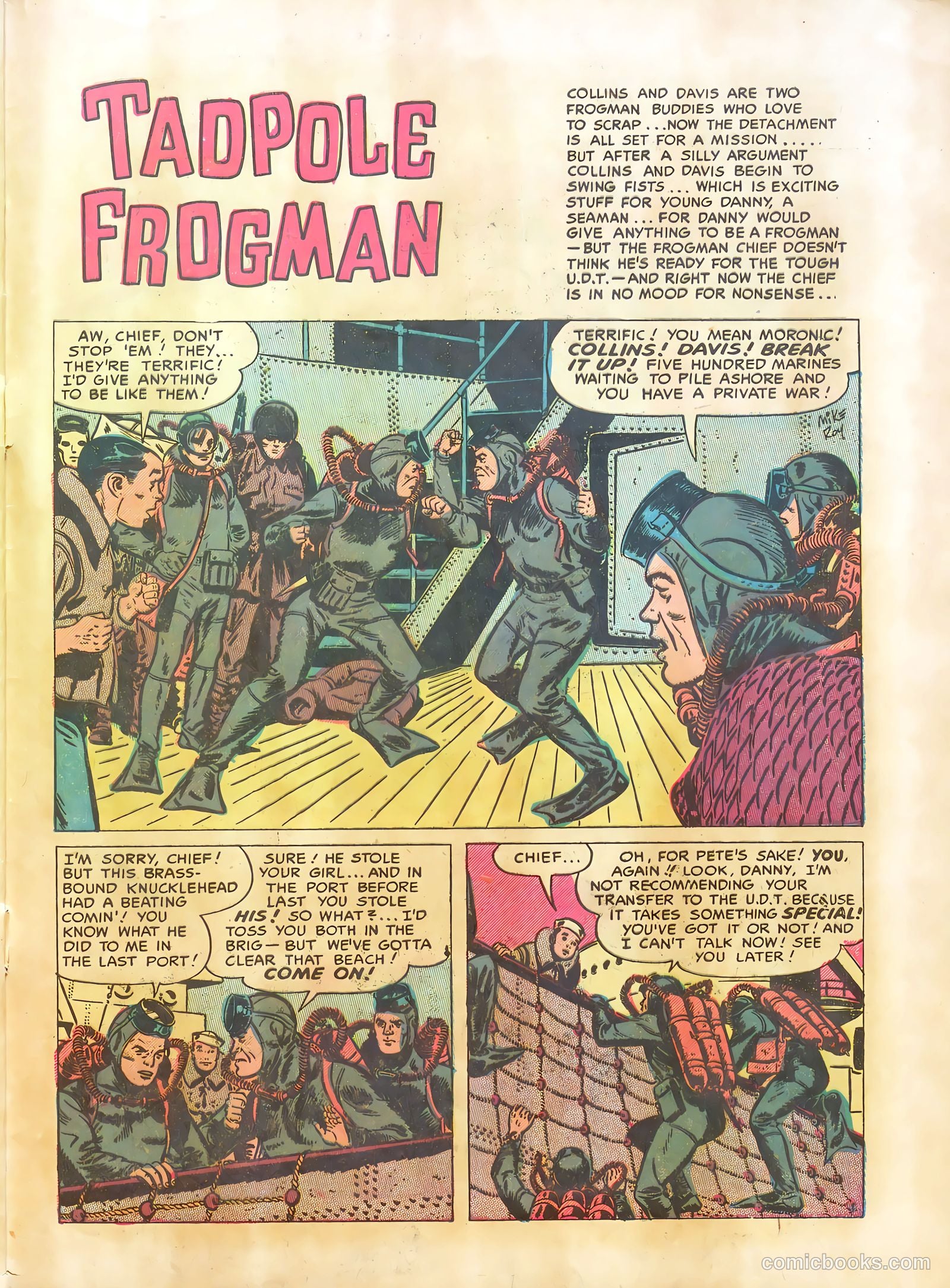 Frogman #9 (1953) — page 29 of 36