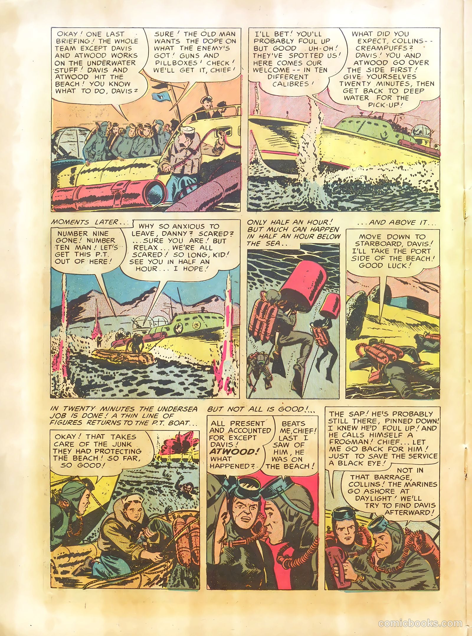 Frogman #9 (1953) — page 30 of 36