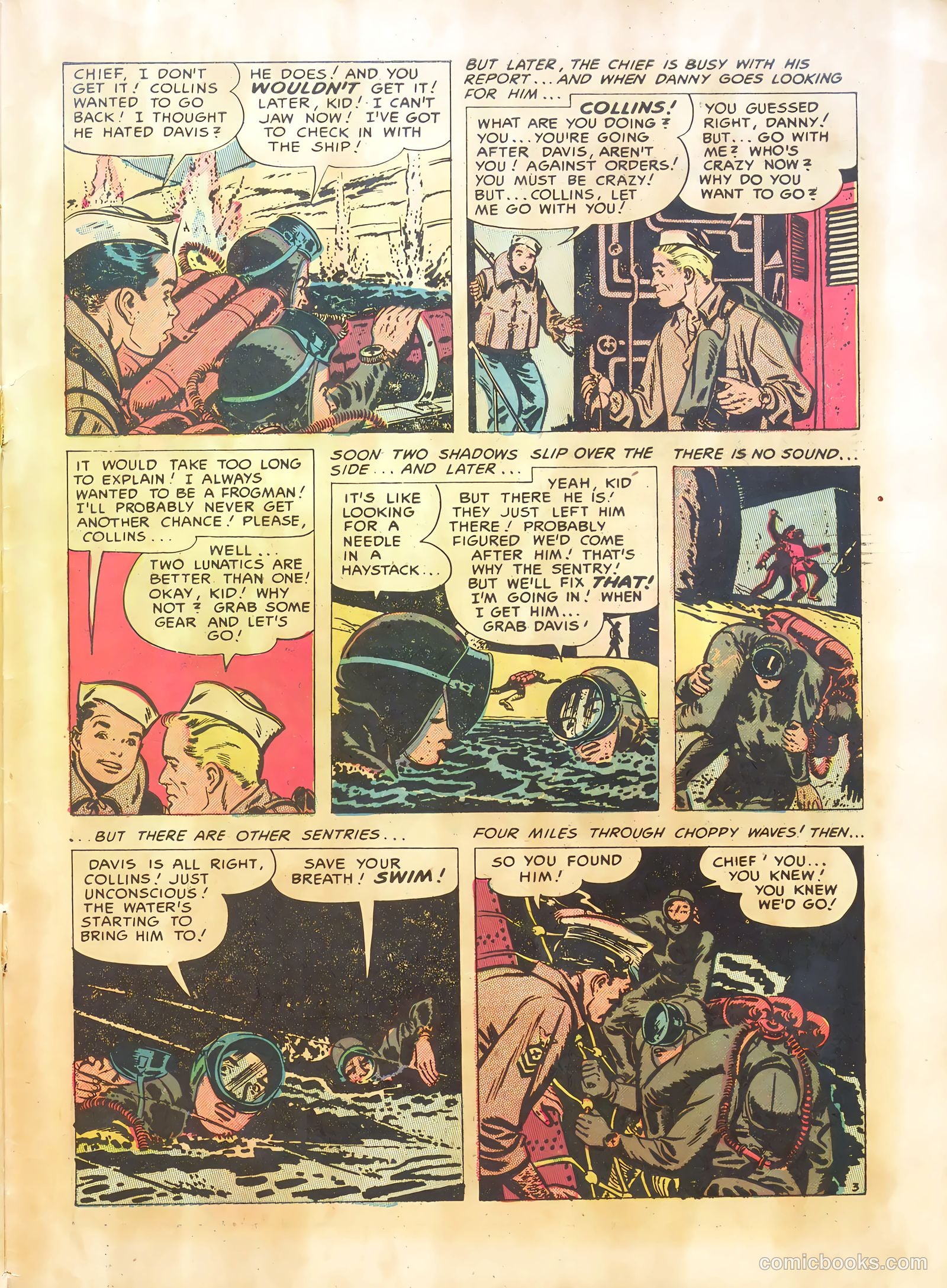 Frogman #9 (1953) — page 31 of 36