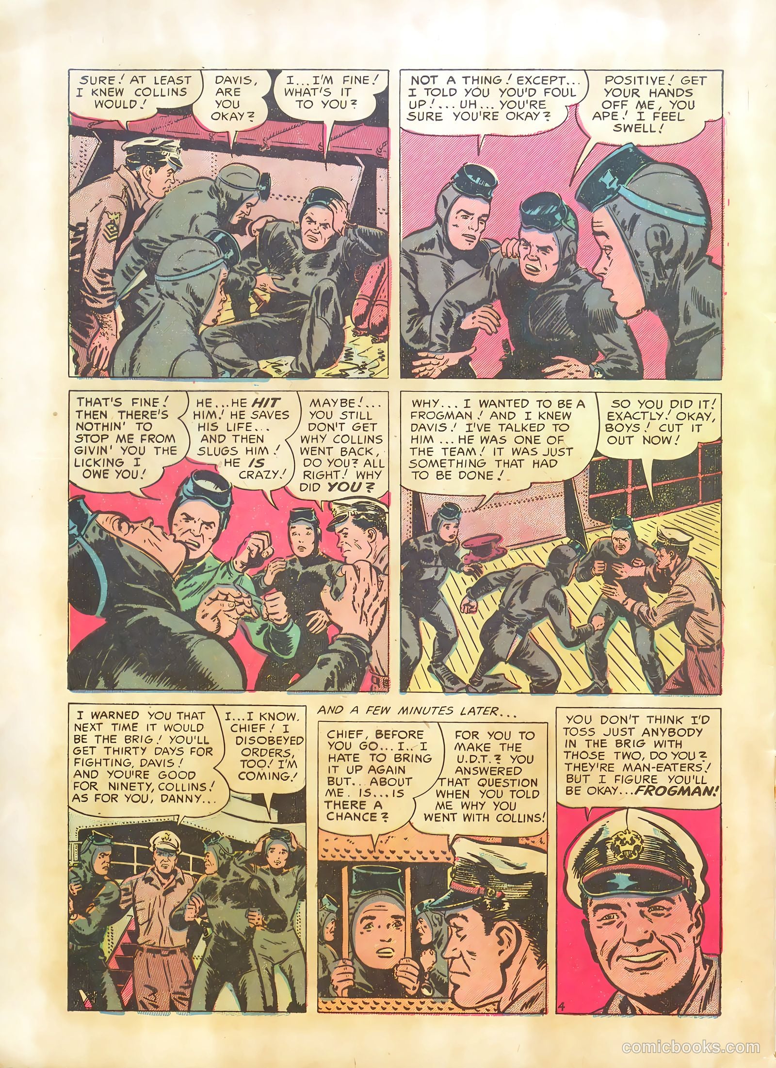 Frogman #9 (1953) — page 32 of 36