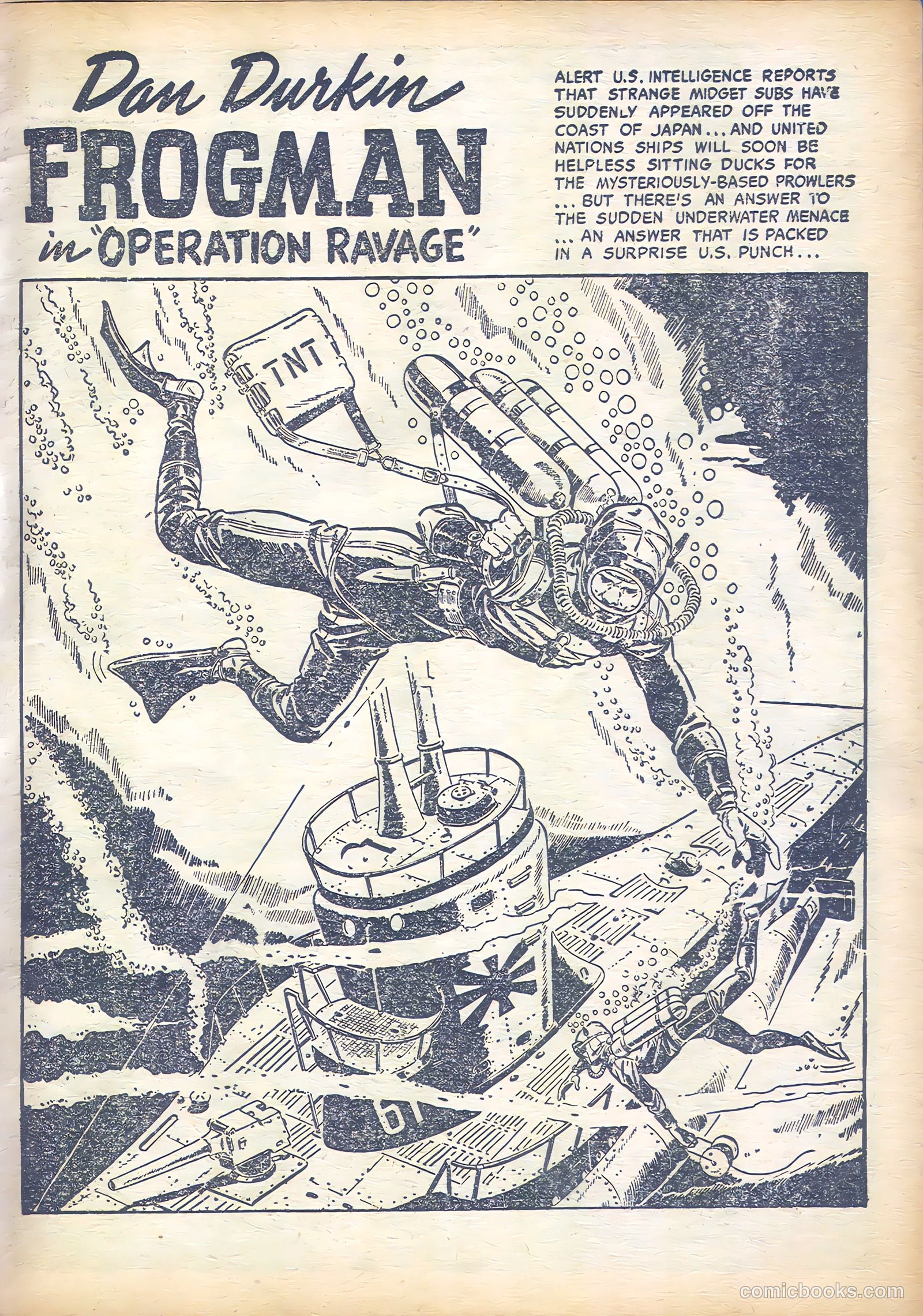 Frogman Comics #1 — page 3 of 68