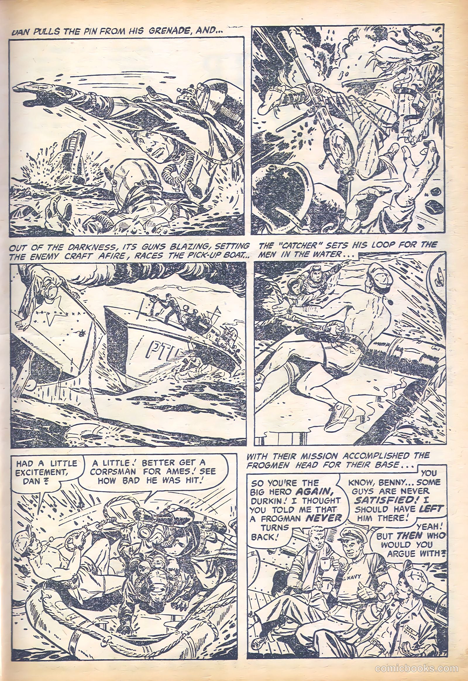Frogman Comics #1 — page 9 of 68