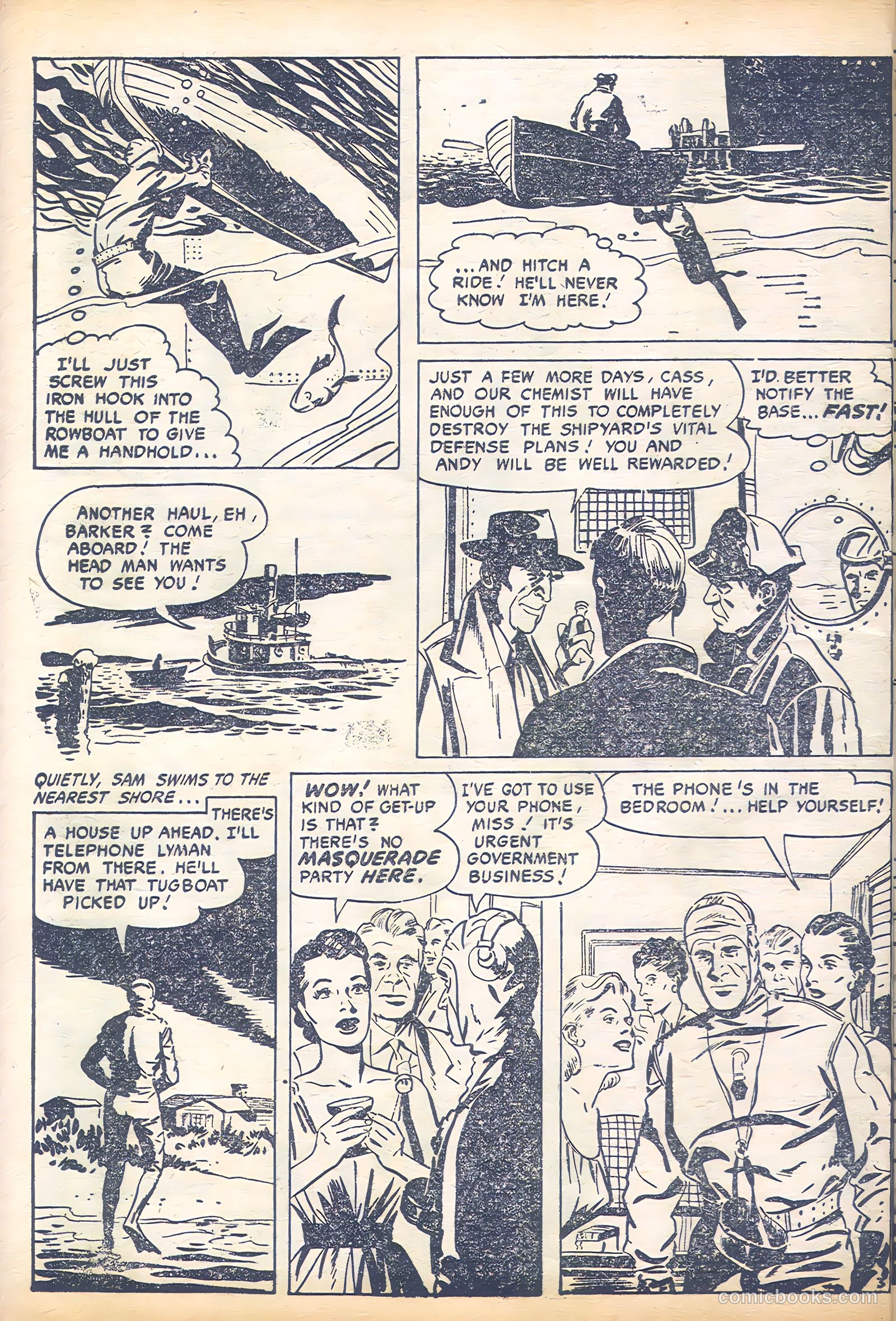 Frogman Comics #1 — page 12 of 68