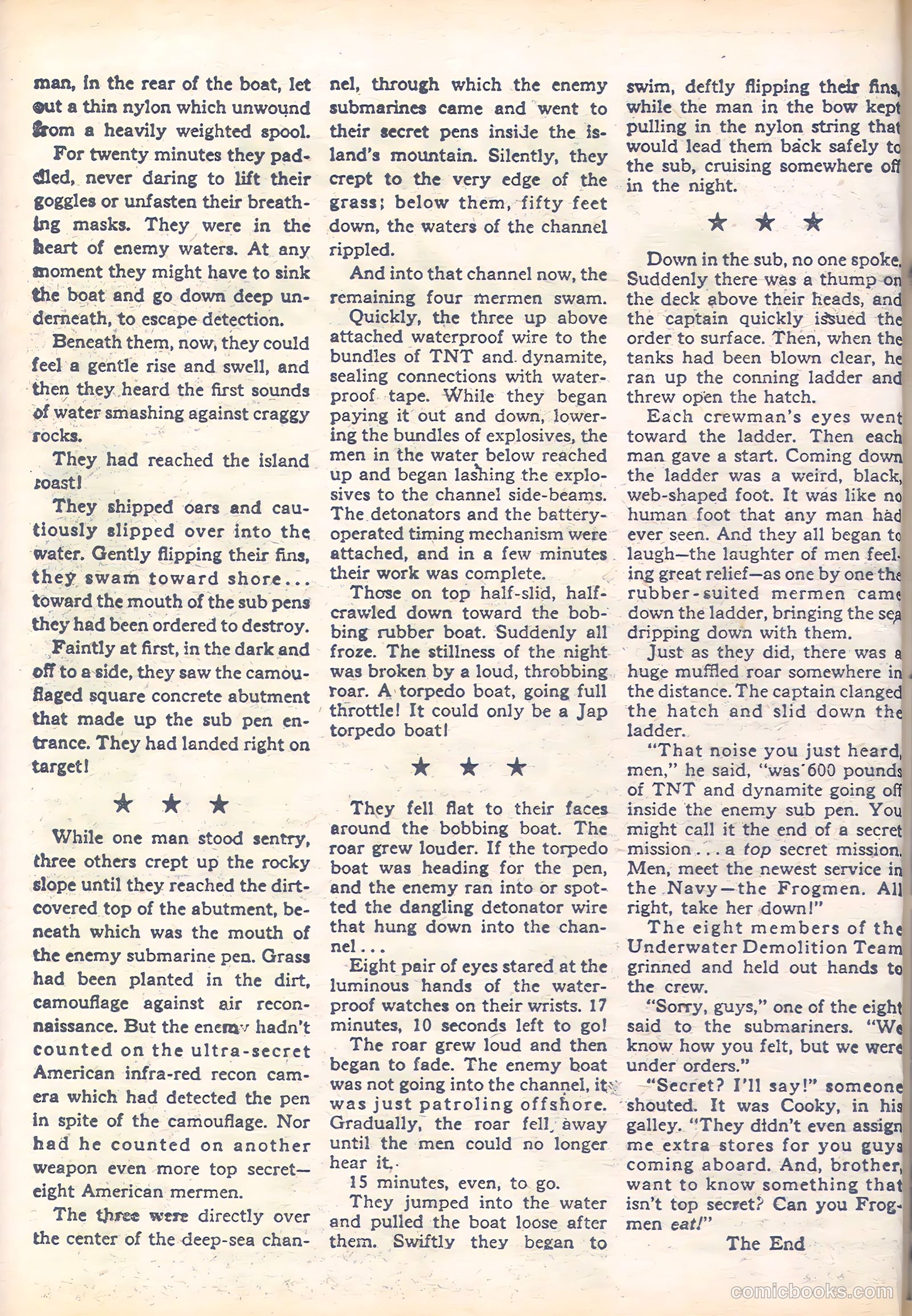 Frogman Comics #1 — page 22 of 68