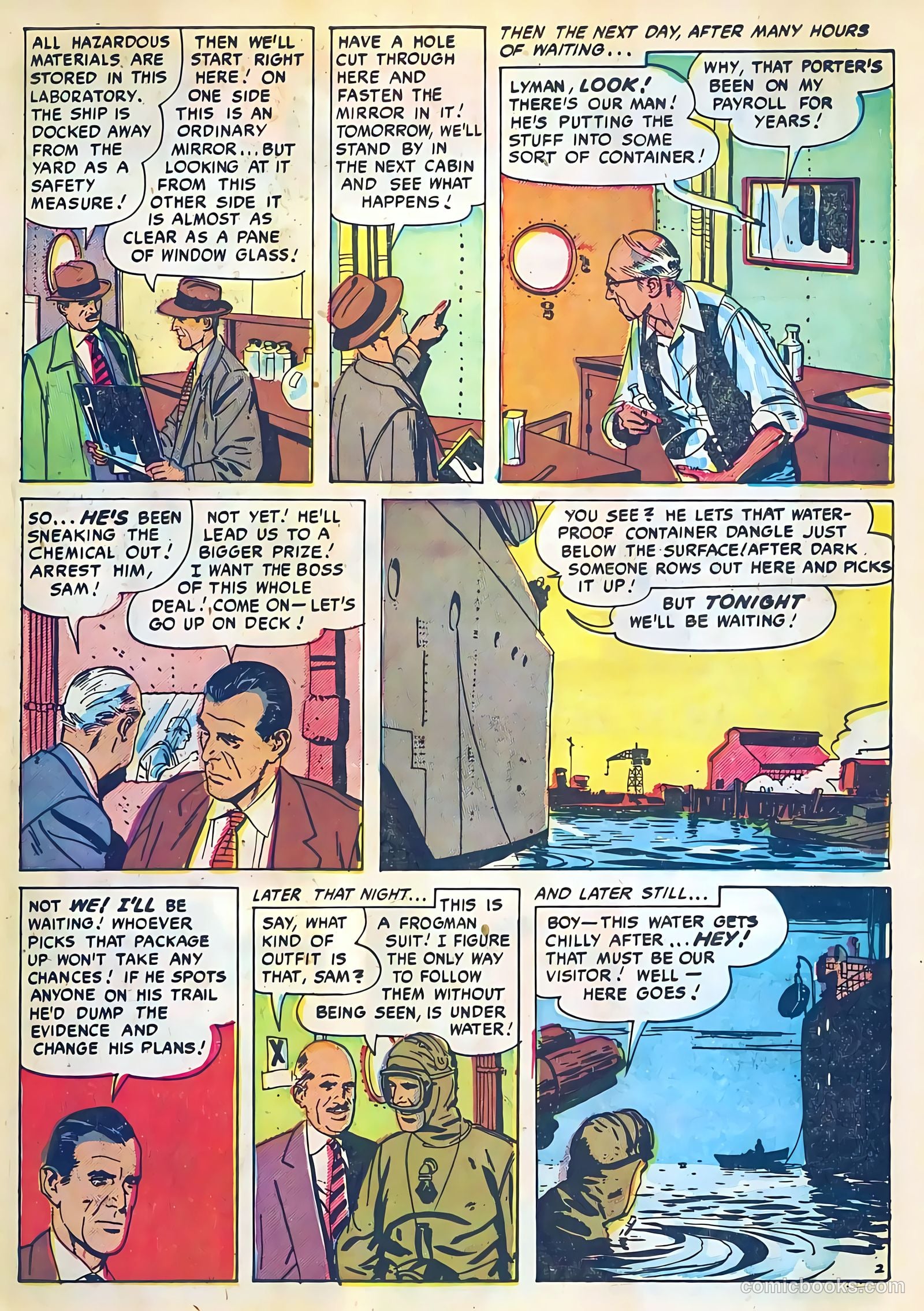 Frogman Comics #1 (1952) — page 11 of 36