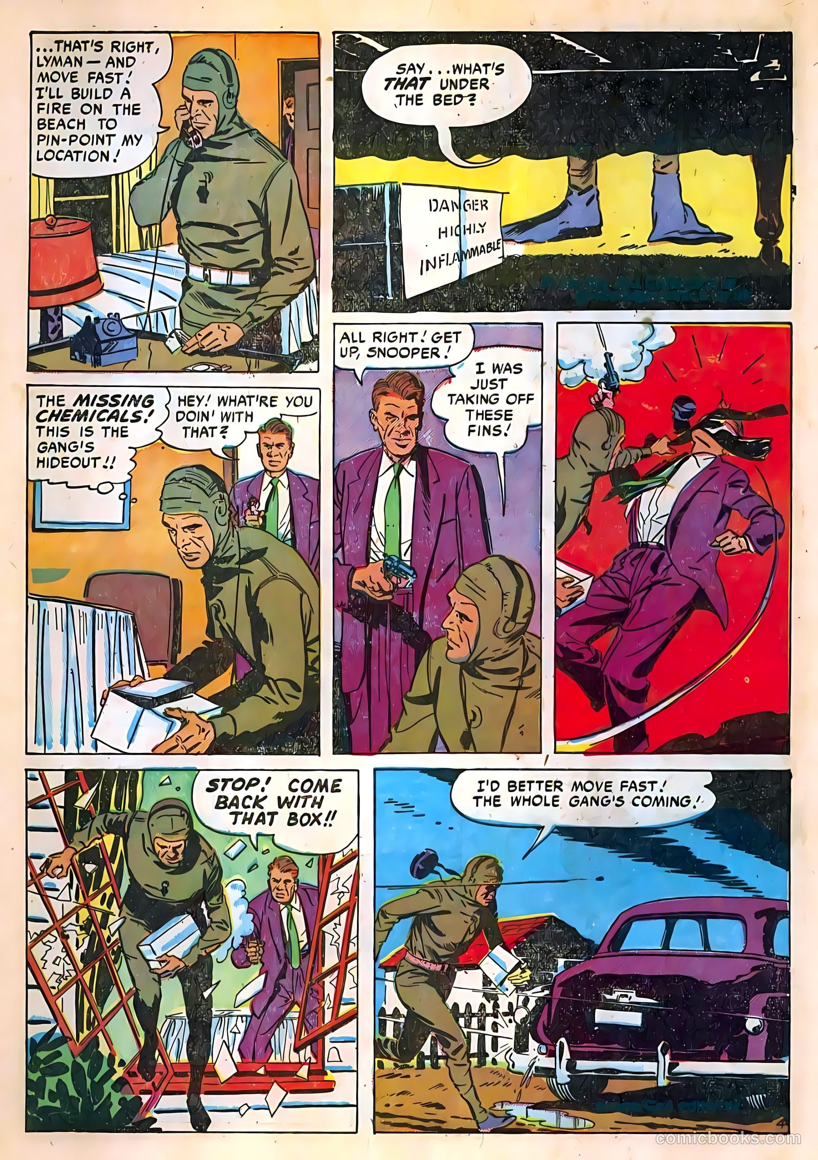 Frogman Comics #1 (1952) — page 13 of 36