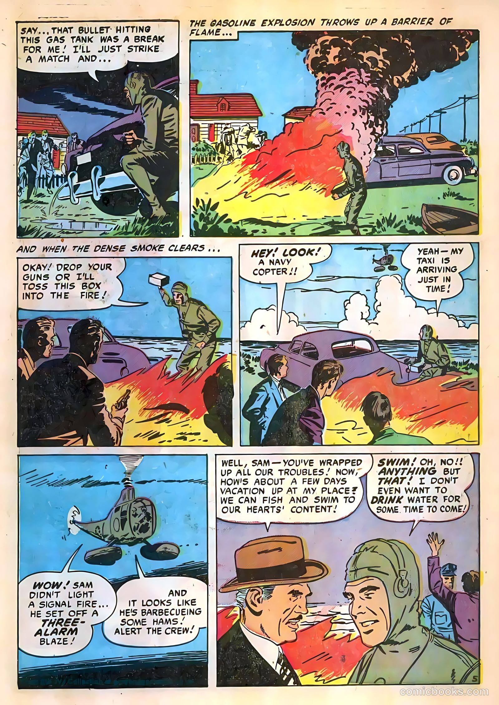 Frogman Comics #1 (1952) — page 14 of 36