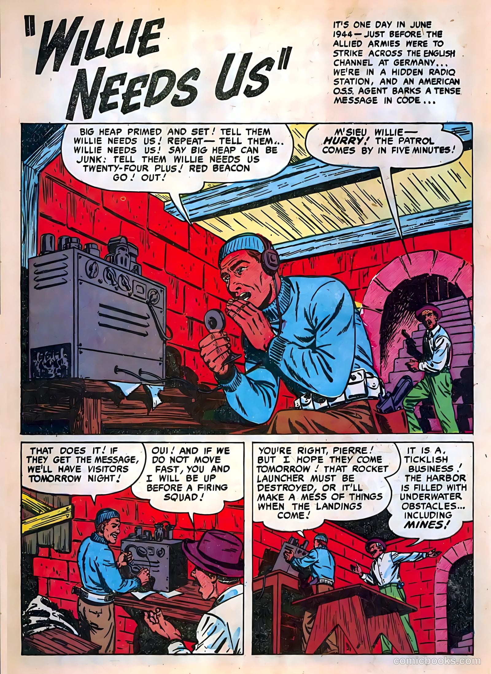 Frogman Comics #1 (1952) — page 17 of 36