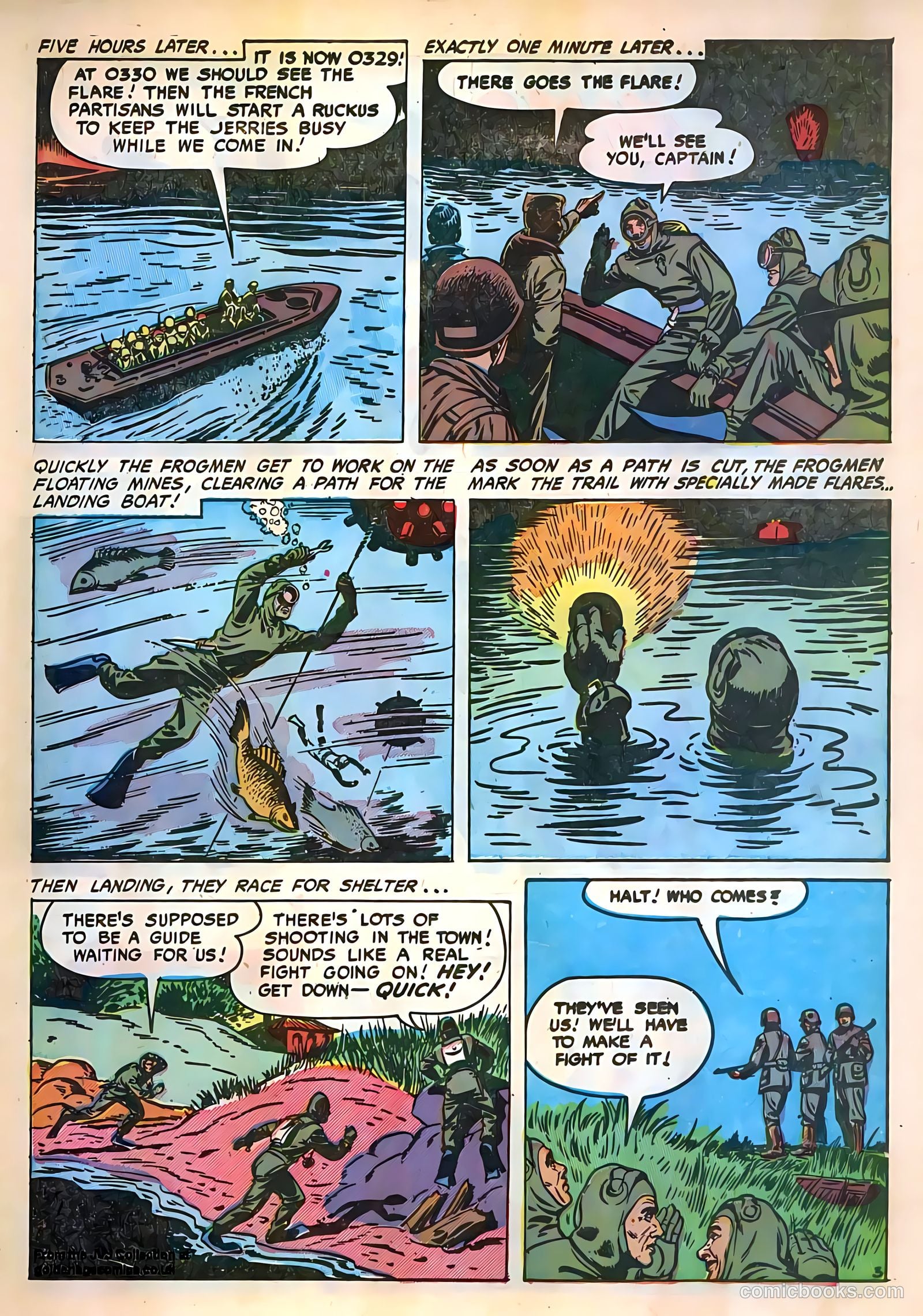 Frogman Comics #1 (1952) — page 19 of 36