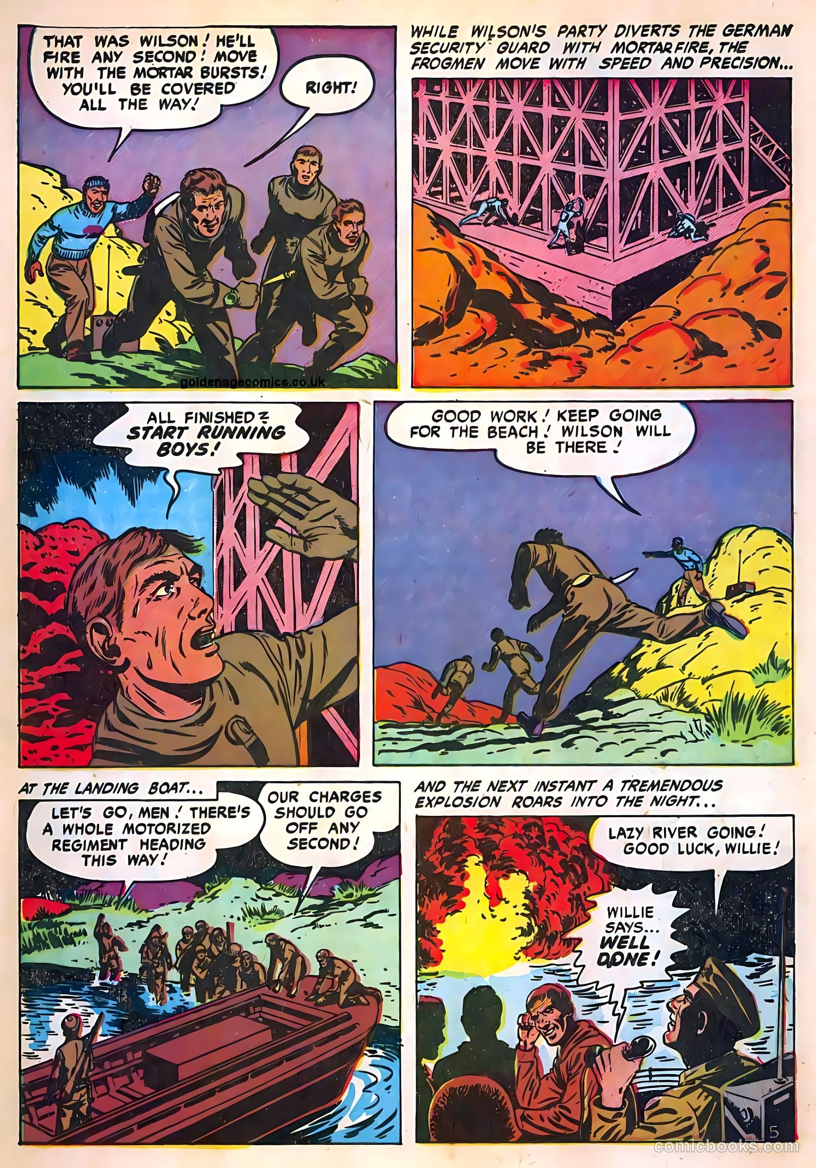 Frogman Comics #1 (1952) — page 21 of 36
