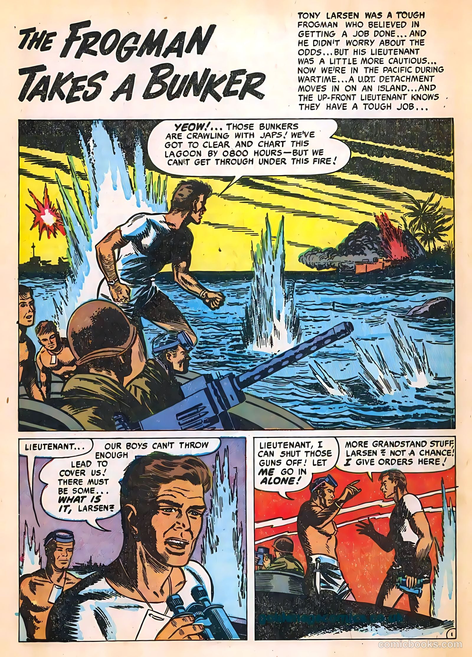 Frogman Comics #1 (1952) — page 24 of 36