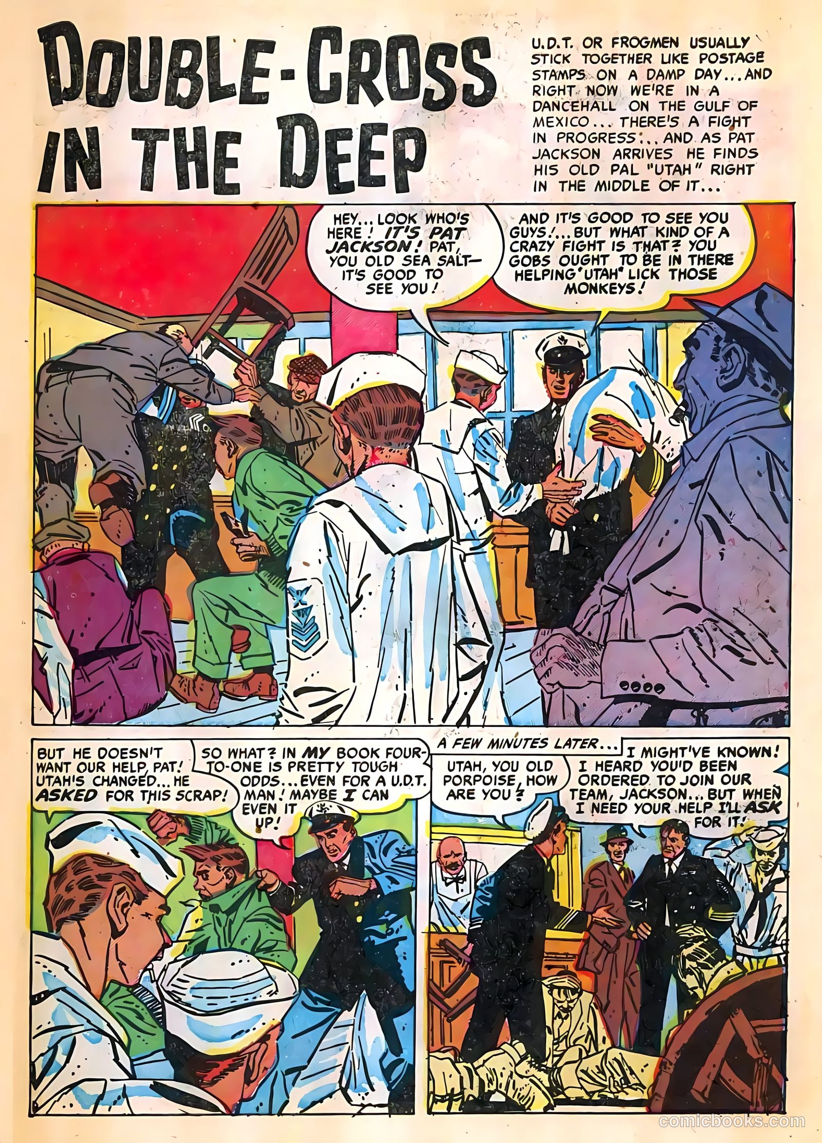 Frogman Comics #1 (1952) — page 27 of 36