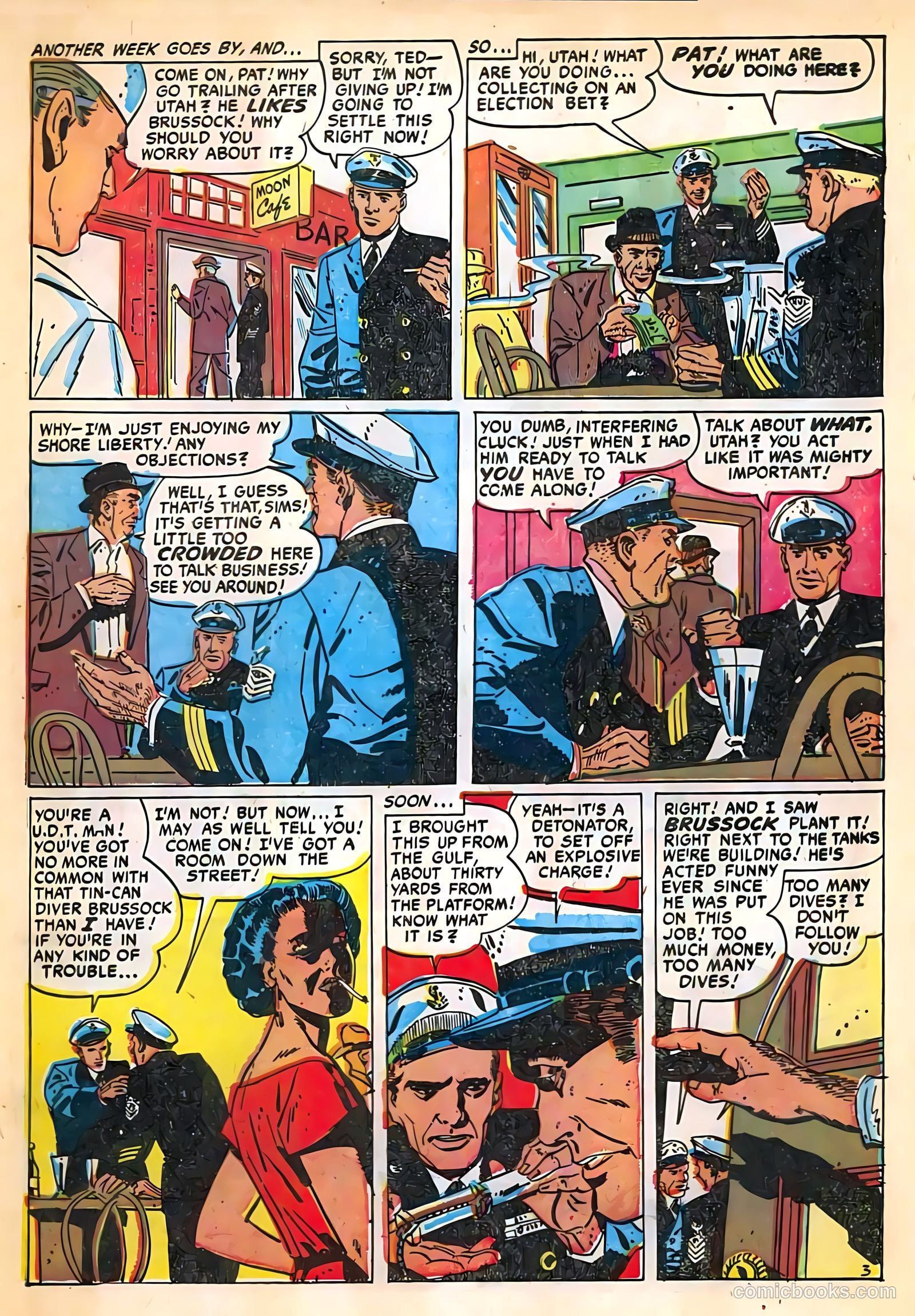 Frogman Comics #1 (1952) — page 29 of 36