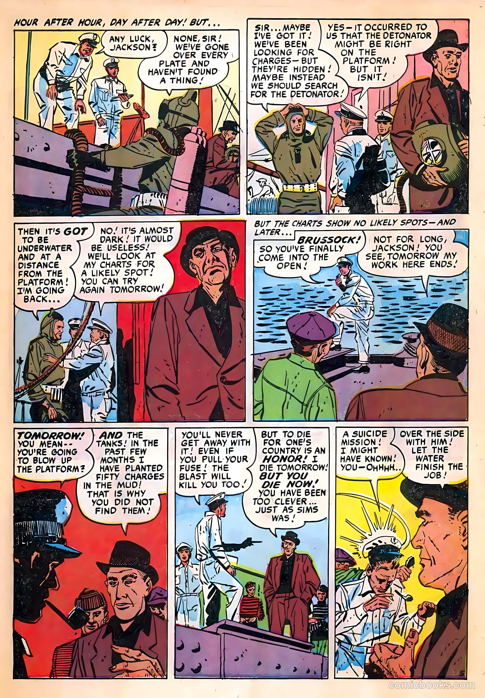 Frogman Comics #1 (1952) — page 31 of 36