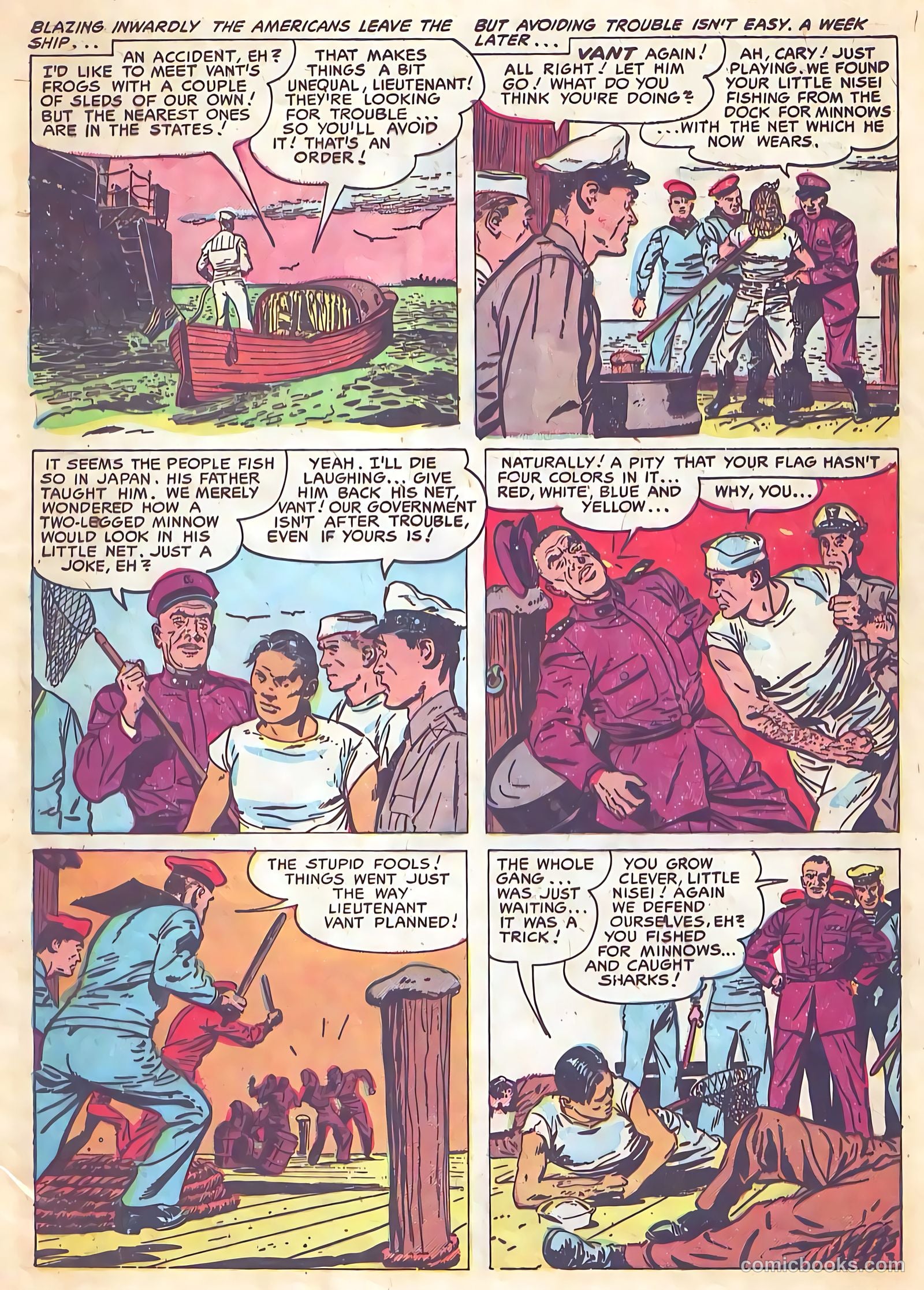 Frogman Comics #10 (1953) — page 5 of 36