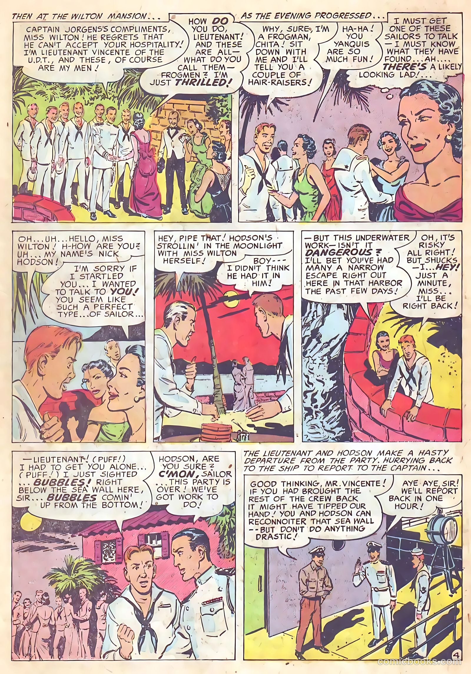 Frogman Comics #10 (1953) — page 18 of 36