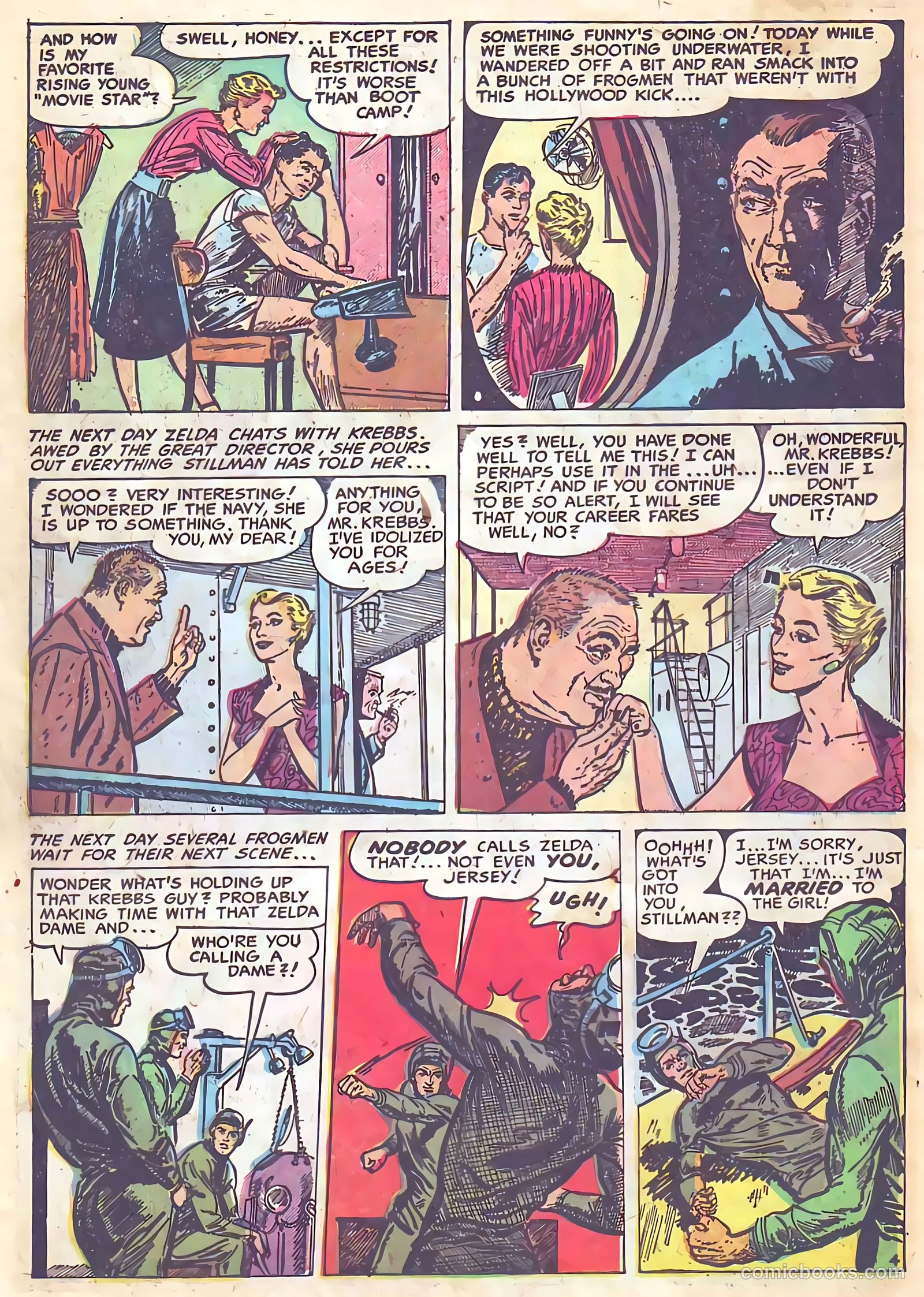 Frogman Comics #10 (1953) — page 26 of 36
