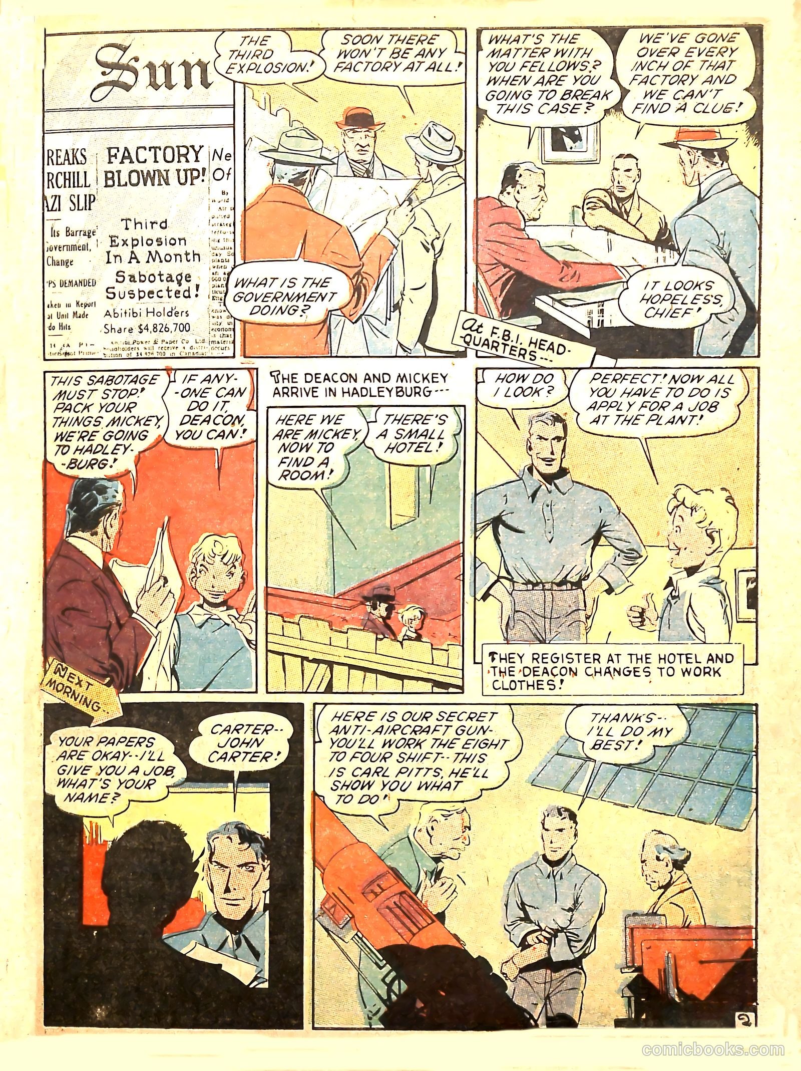 Frogman Comics #11 (1953) — page 13 of 67