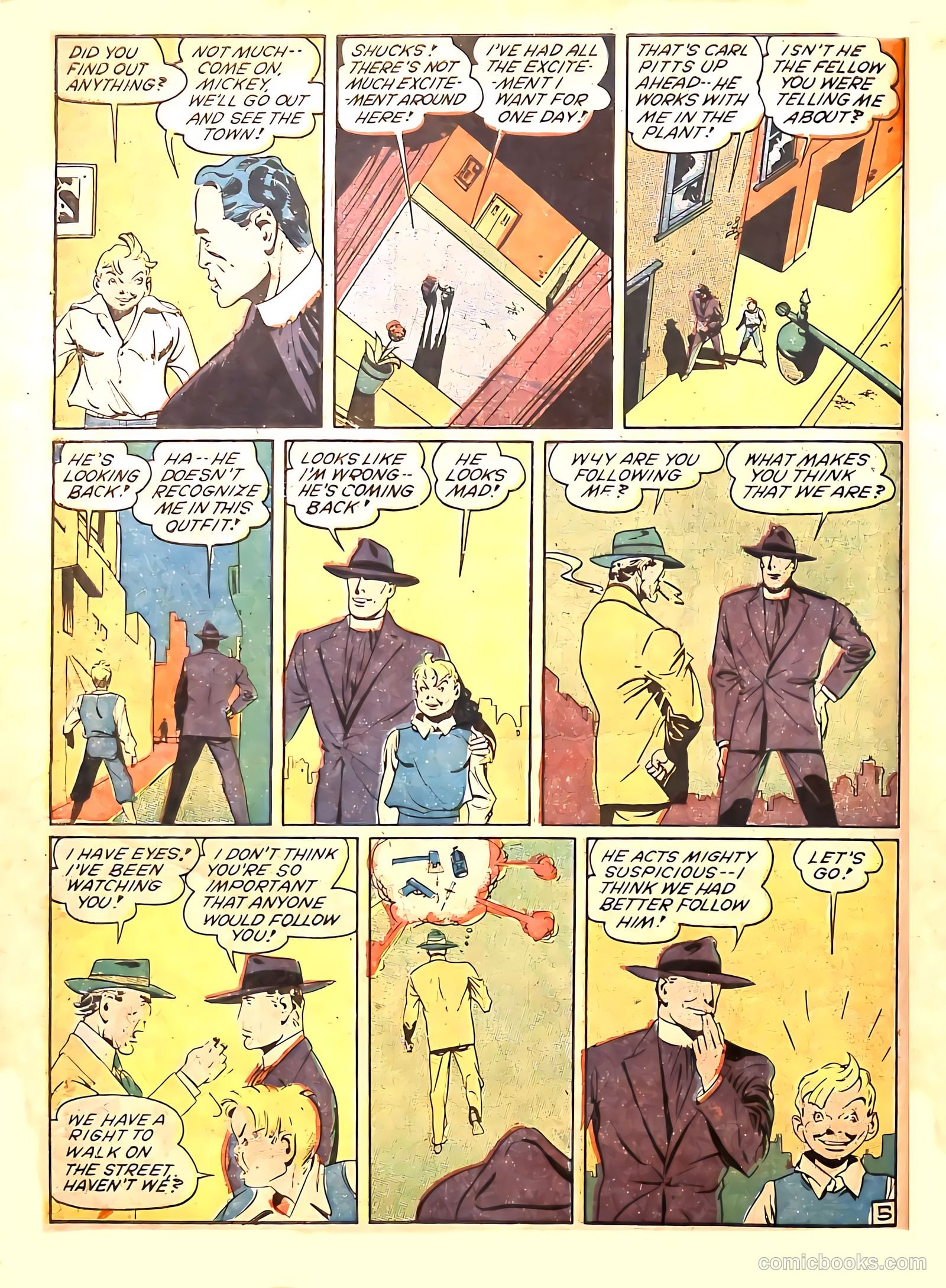 Frogman Comics #11 (1953) — page 16 of 67