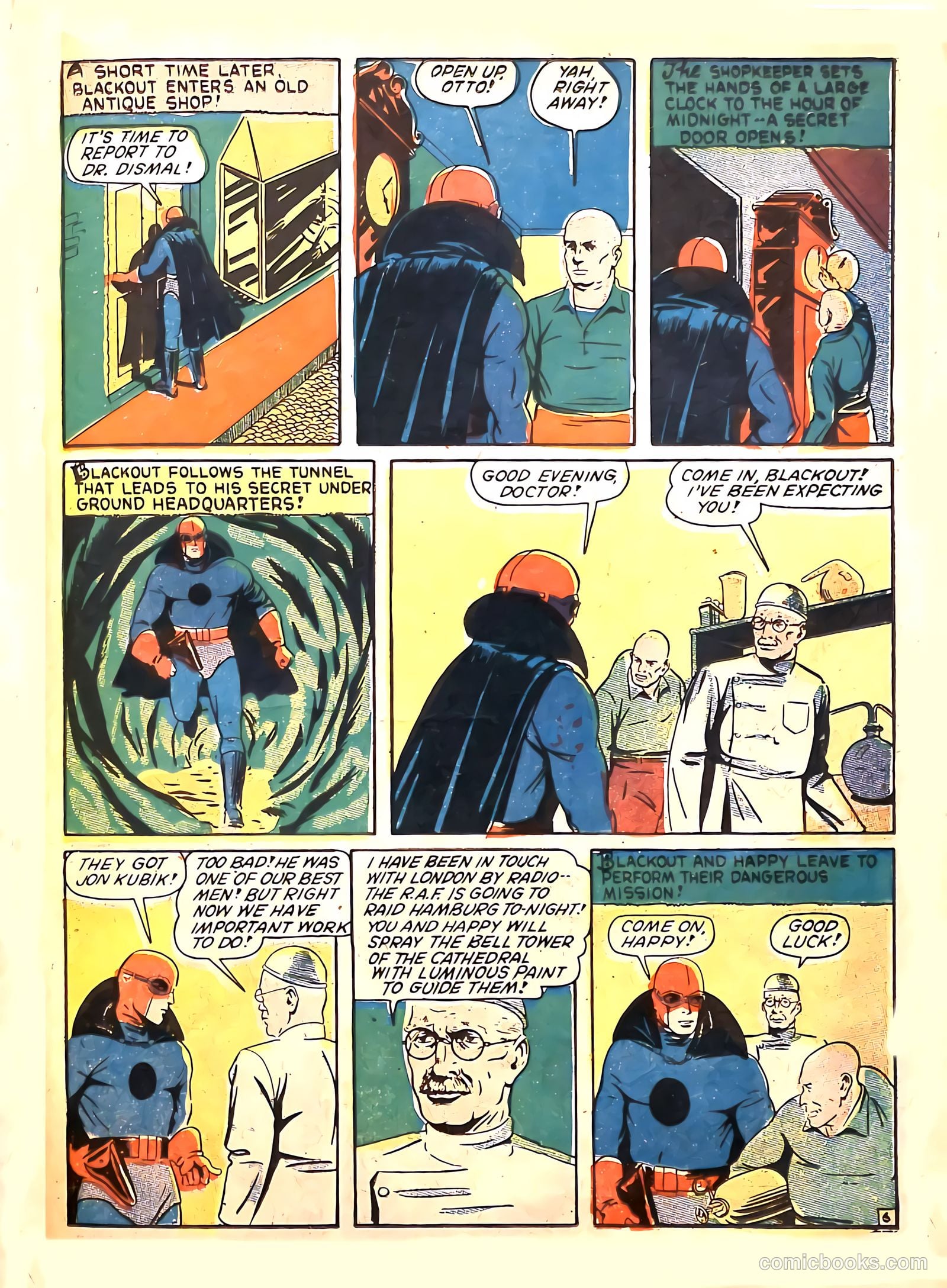 Frogman Comics #11 (1953) — page 39 of 67