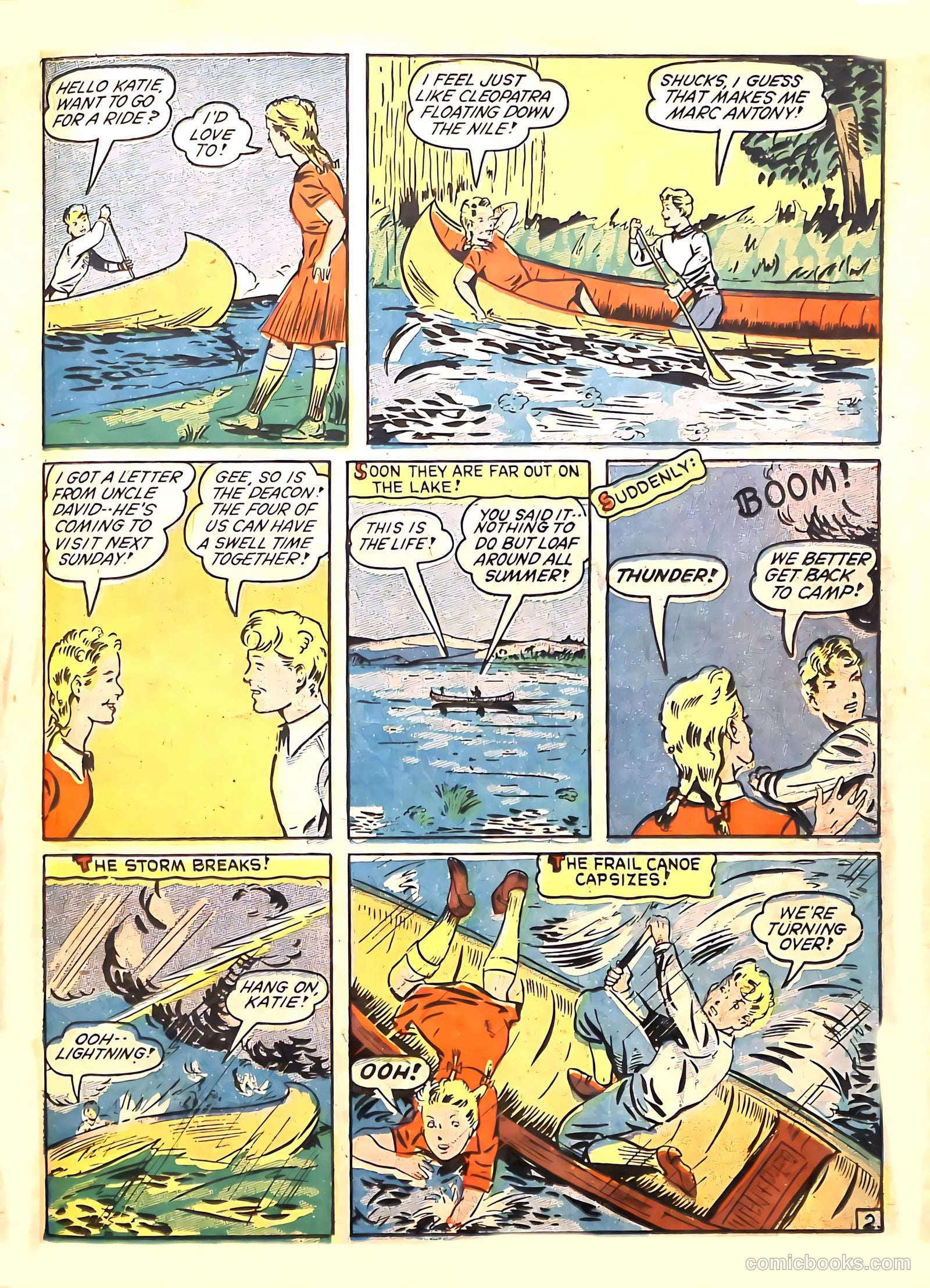 Frogman Comics #11 (1953) — page 43 of 67