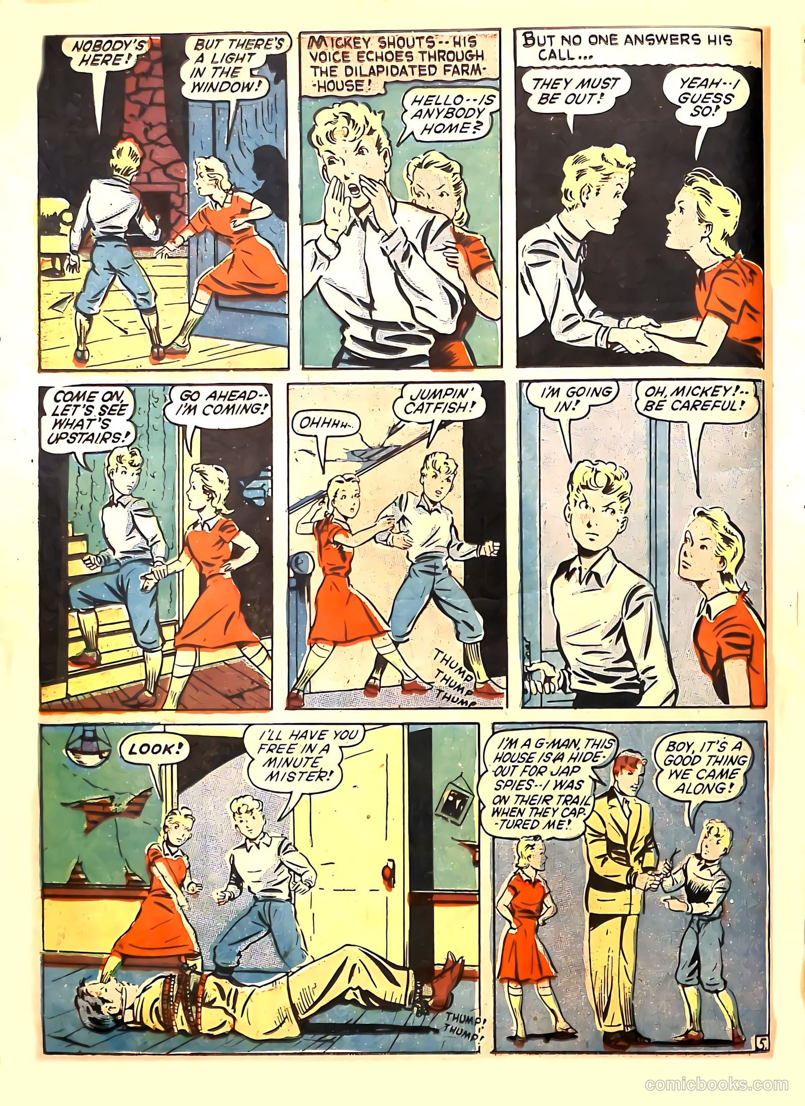Frogman Comics #11 (1953) — page 46 of 67