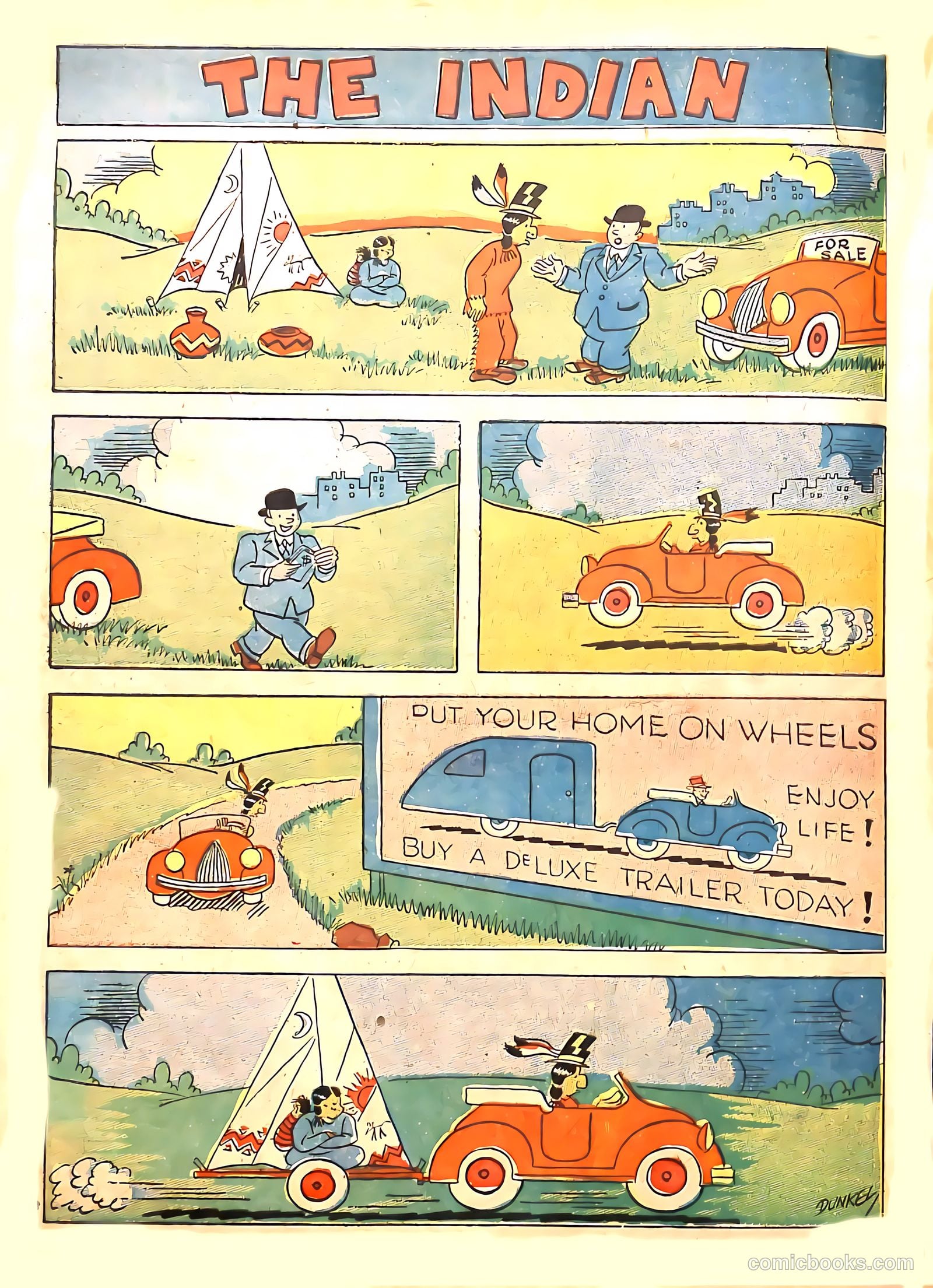 Frogman Comics #11 (1953) — page 58 of 67