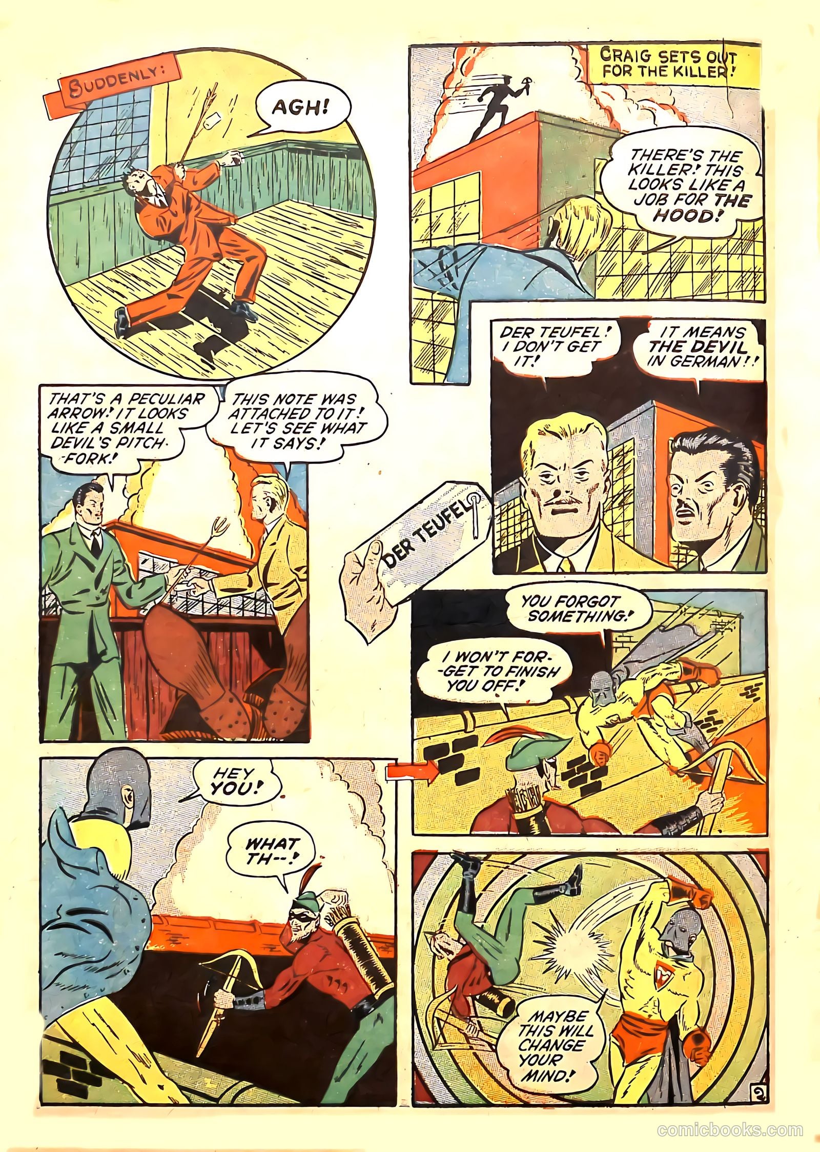 Frogman Comics #11 (1953) — page 60 of 67