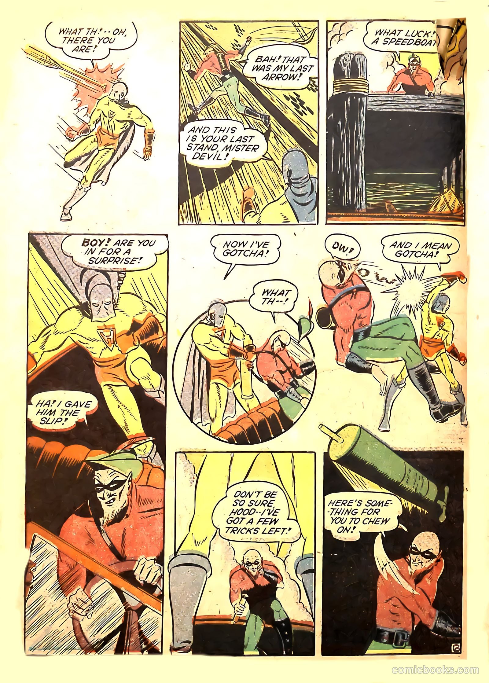 Frogman Comics #11 (1953) — page 64 of 67