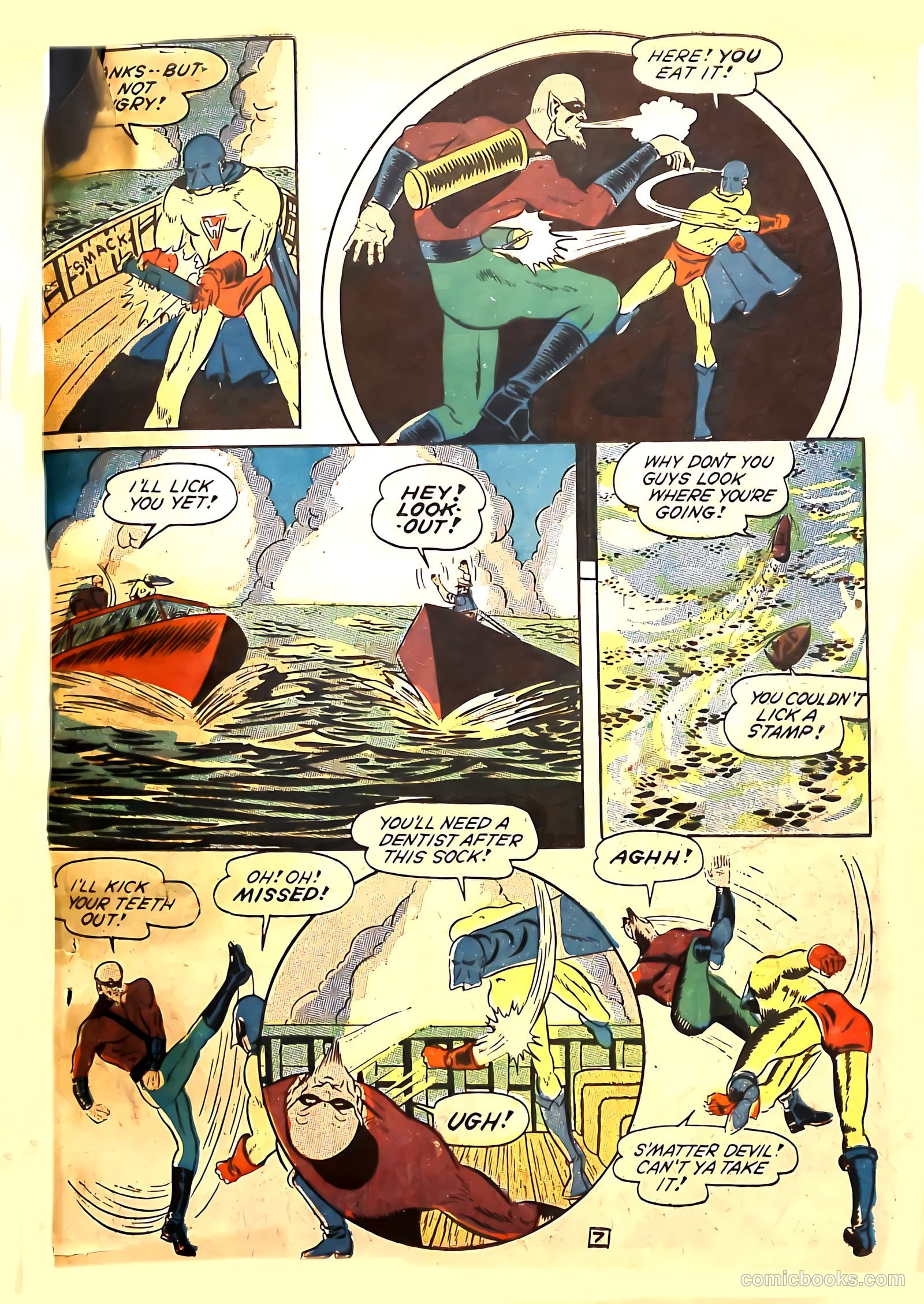 Frogman Comics #11 (1953) — page 65 of 67