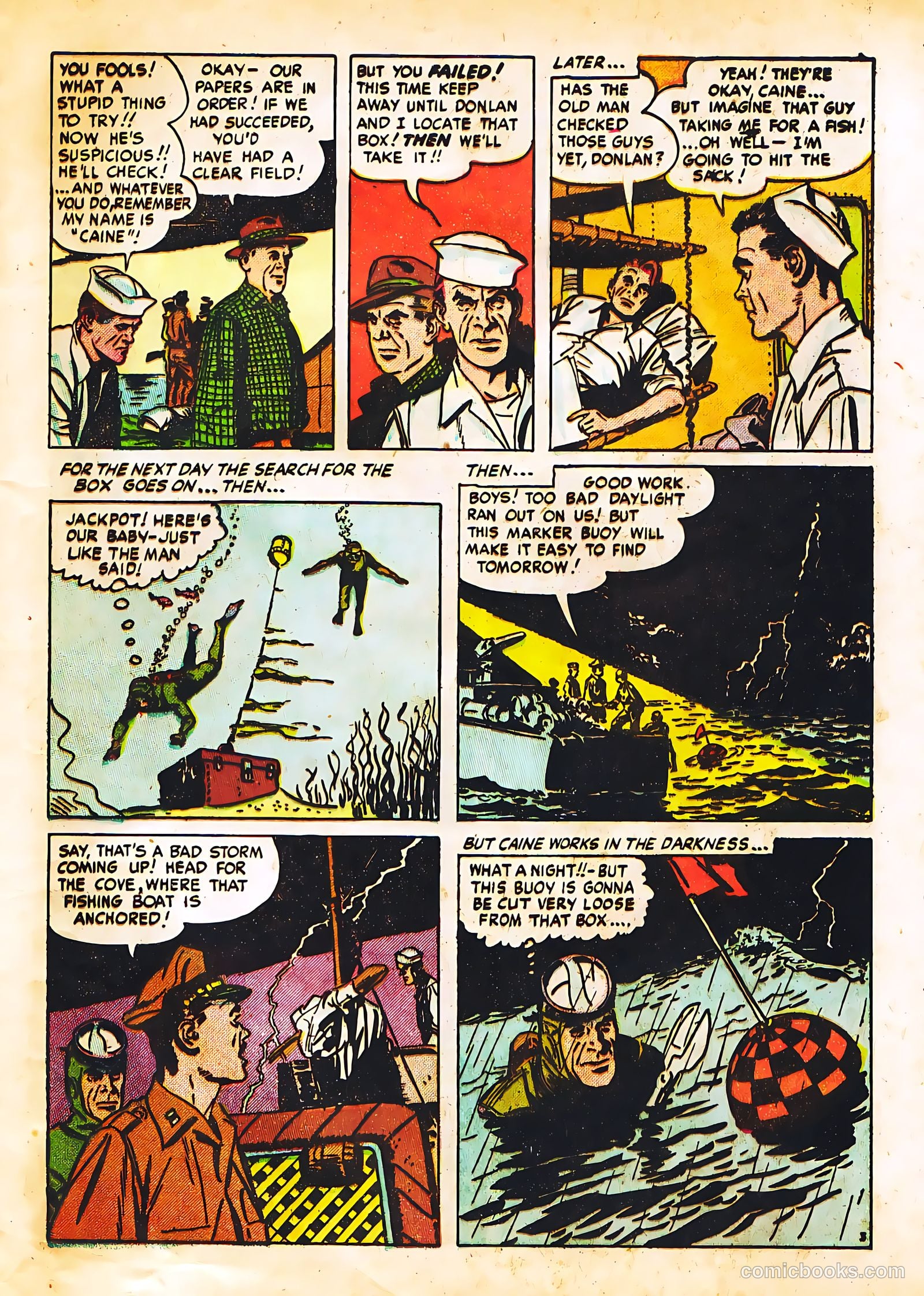Frogman Comics #2 (1952) — page 5 of 36
