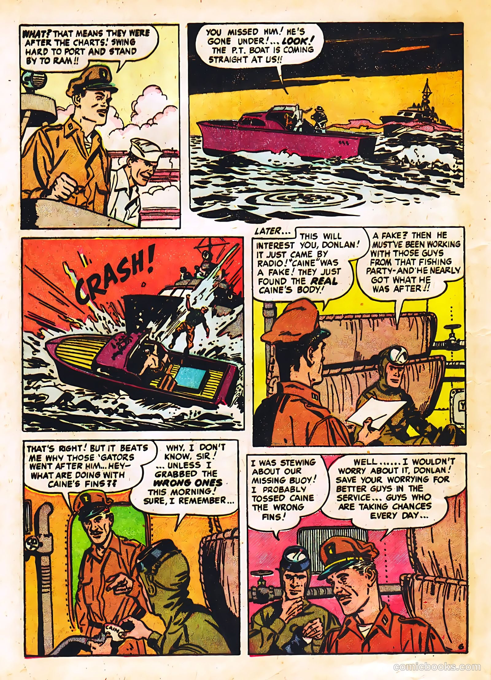Frogman Comics #2 (1952) — page 8 of 36