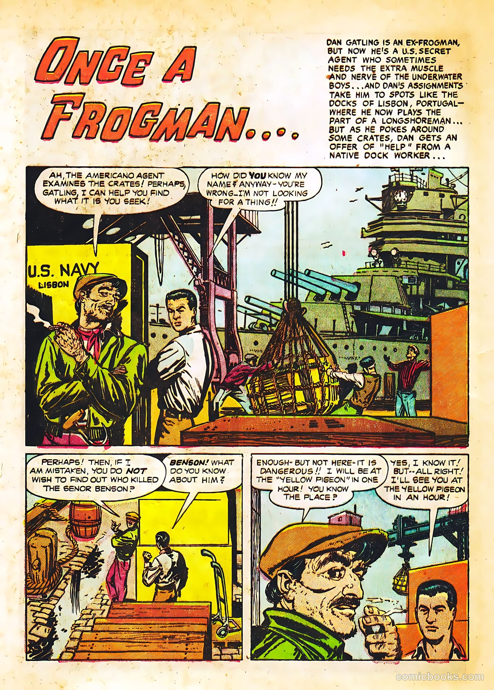 Frogman Comics #2 (1952) — page 12 of 36
