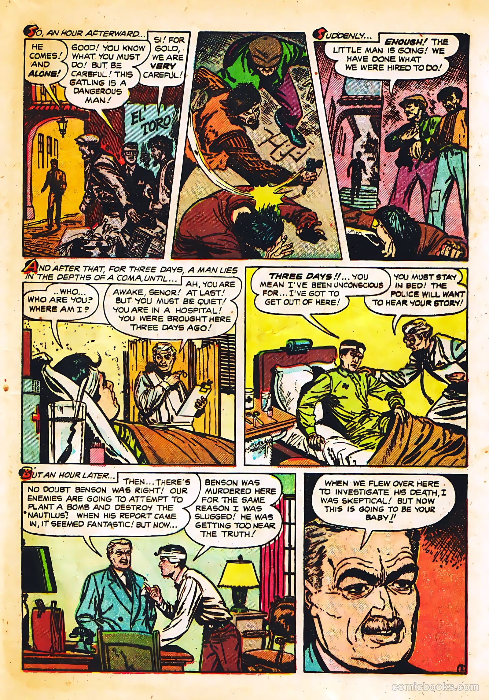 Frogman Comics #2 (1952) — page 13 of 36